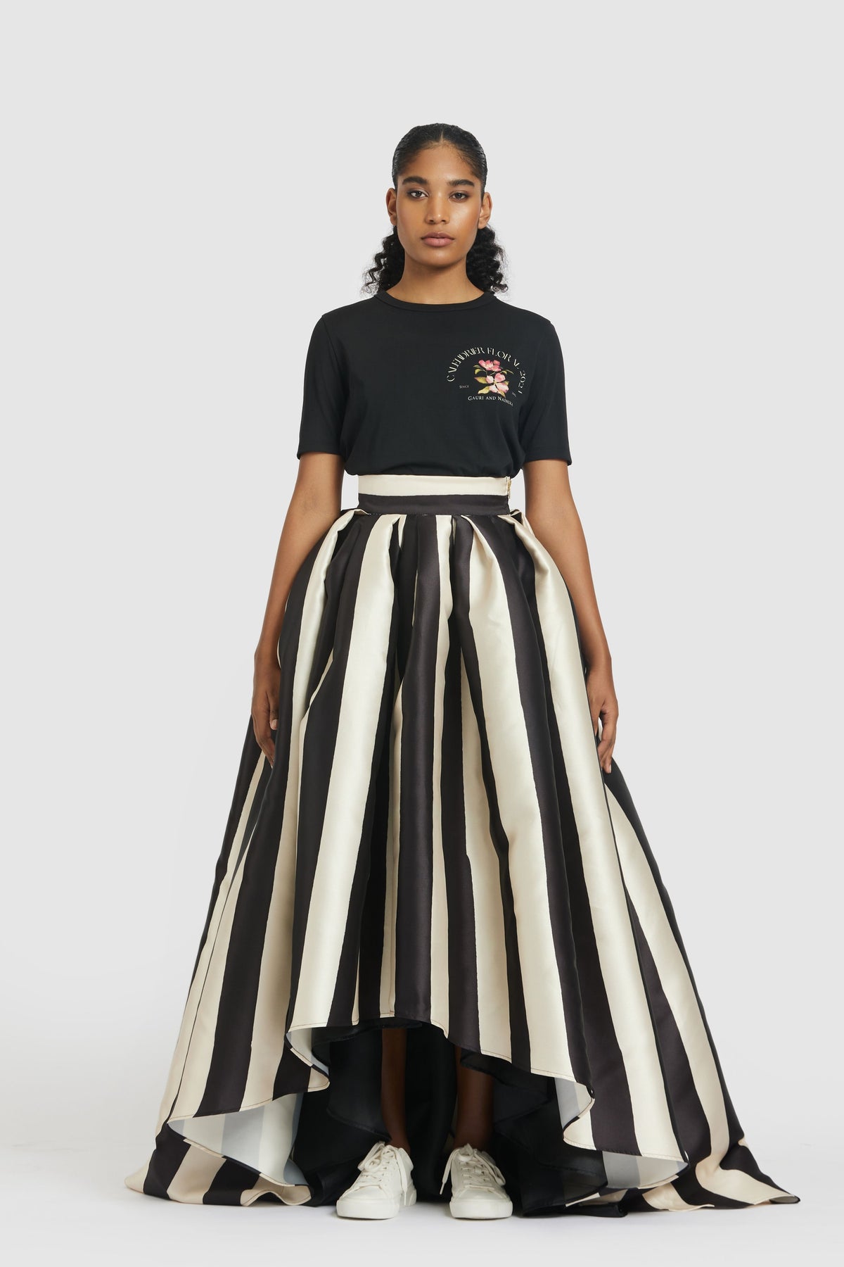 Black &amp; Ivory Skirt