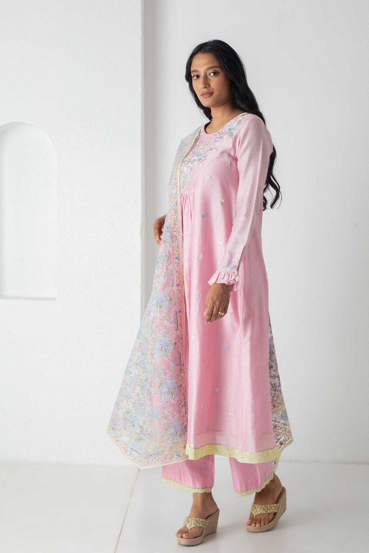 Pink Yeva Kurta Set