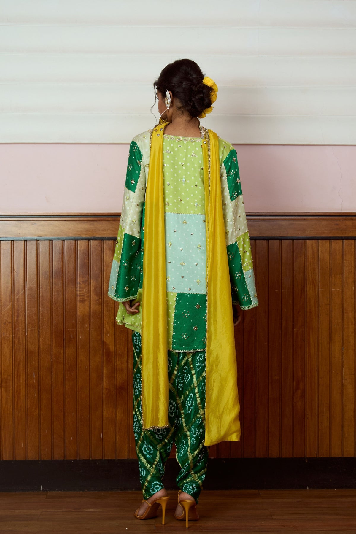 Maya Emerald Green Kurta Set