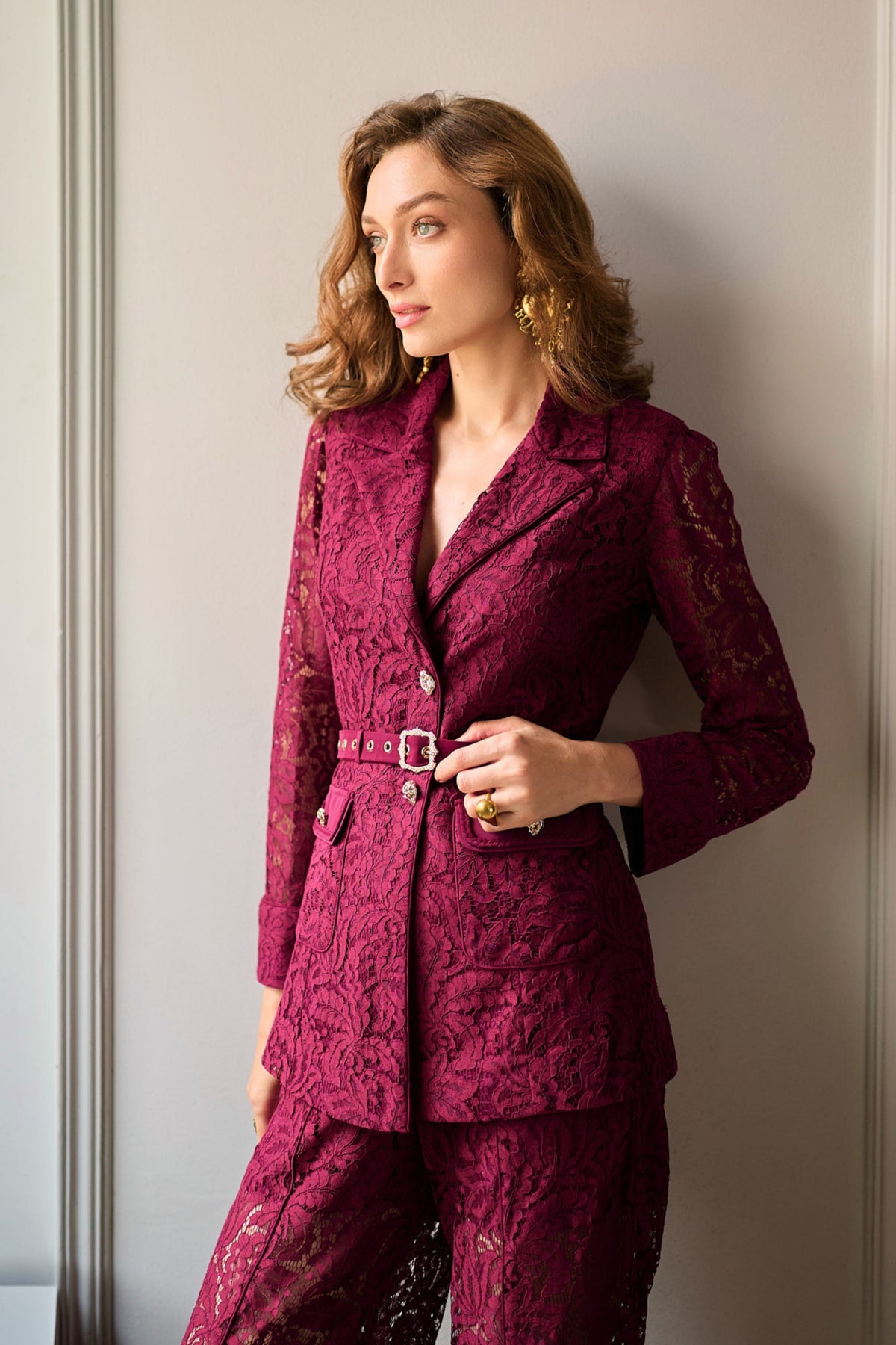 Lydia Ruby Co-ord Set