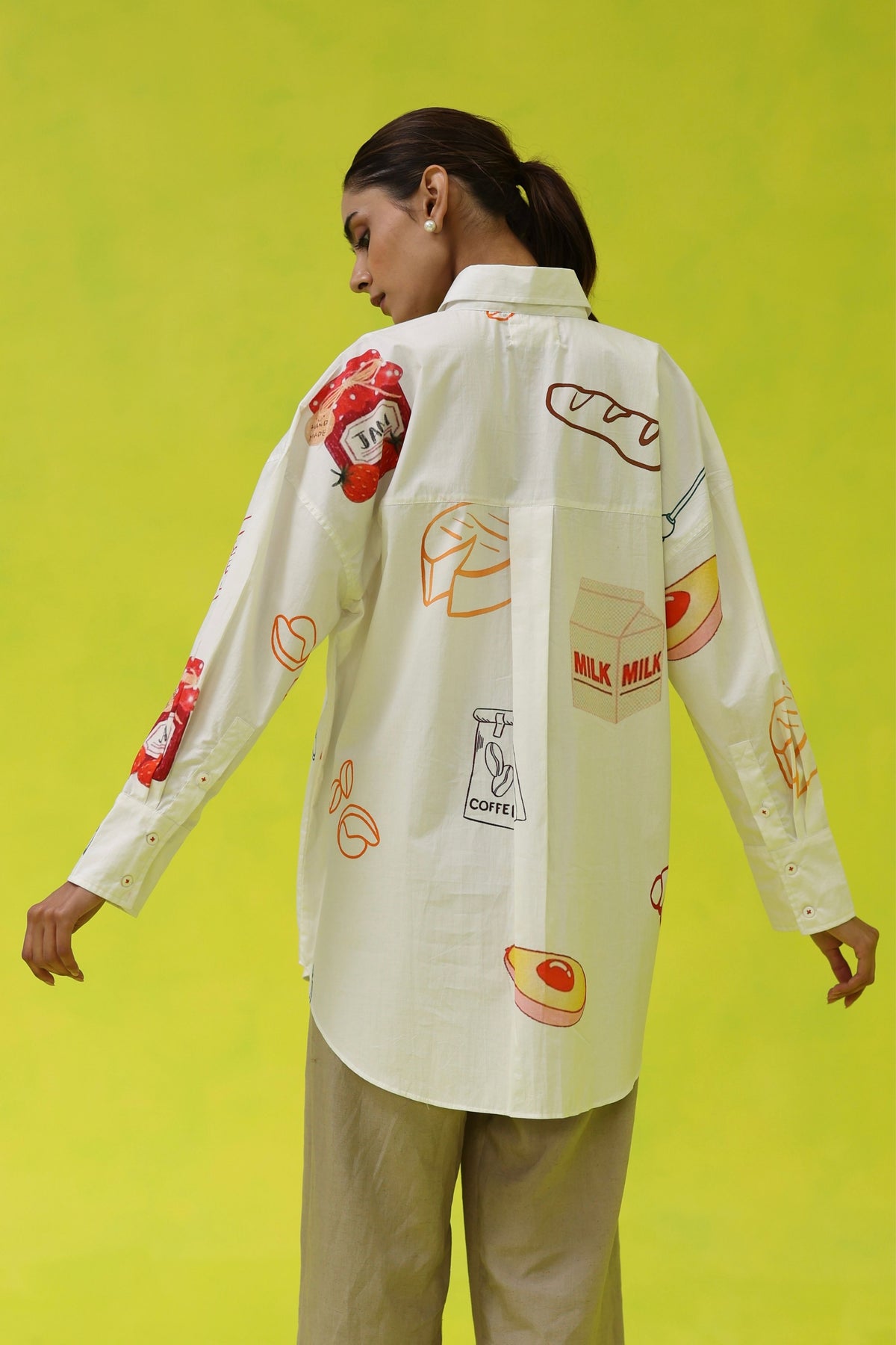 Breakfast Club  Oversized Shirt