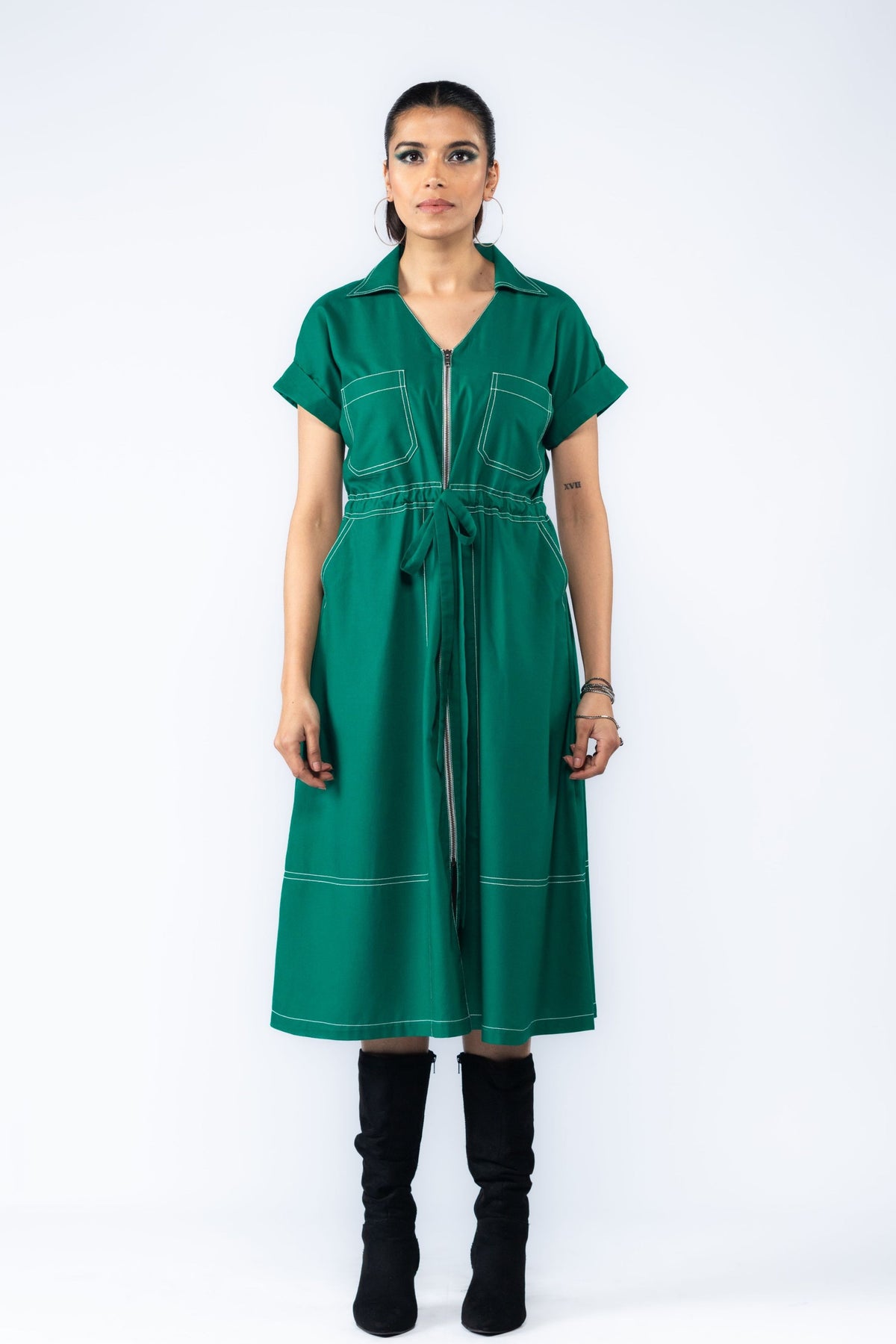Tiva Zipper Dress