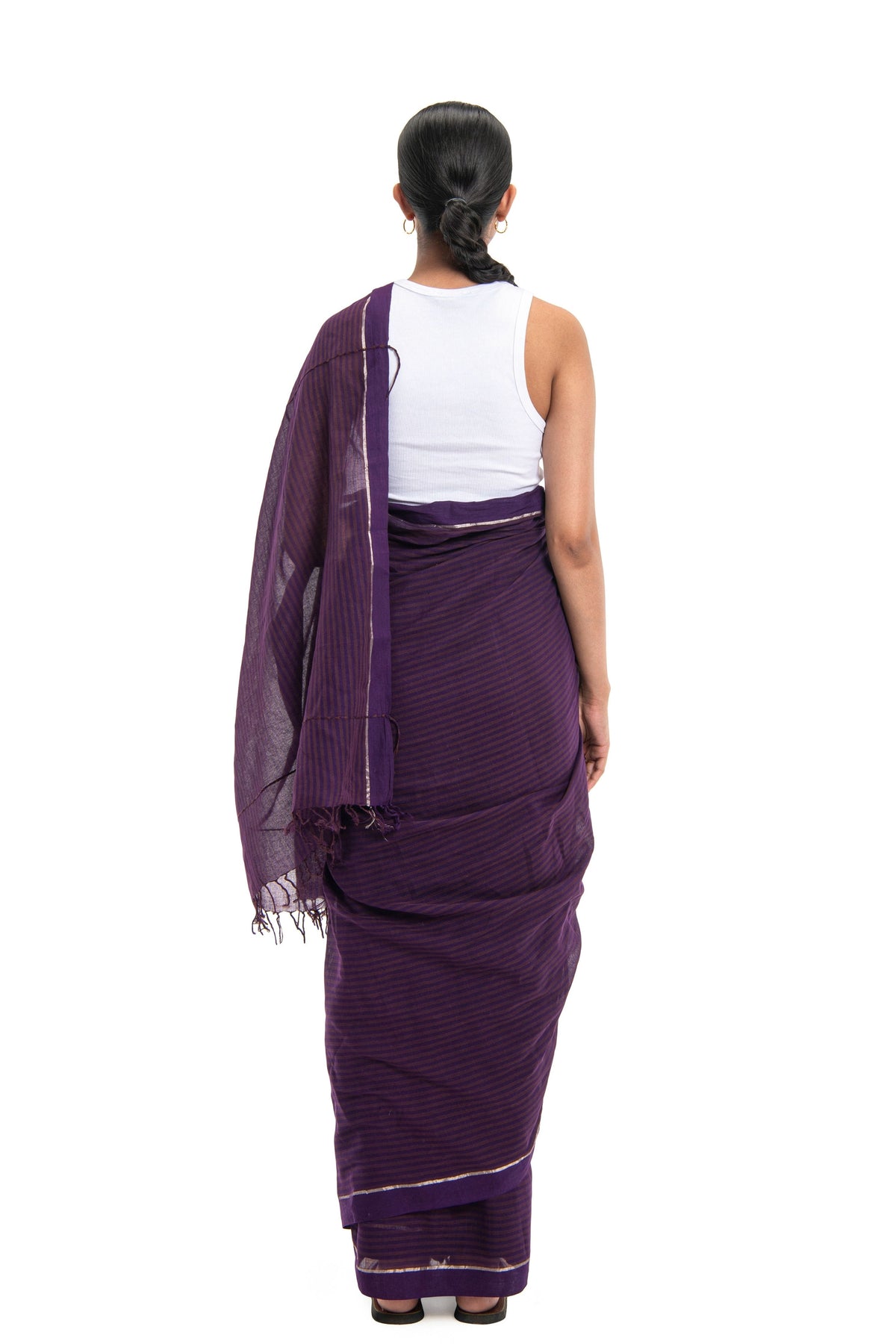 Aadya Purple Saree