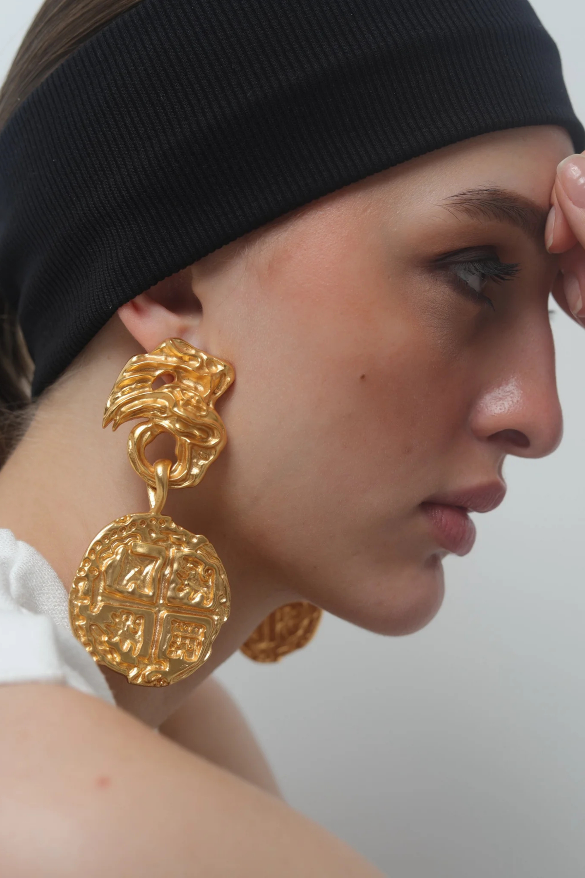 Medallion Earrings