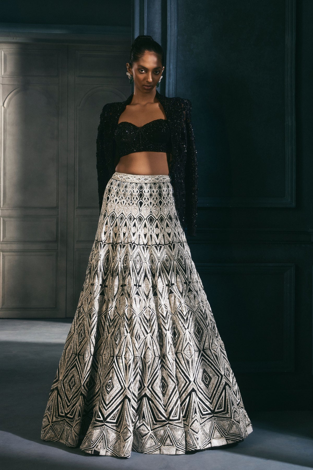 Raven Lehenga Set