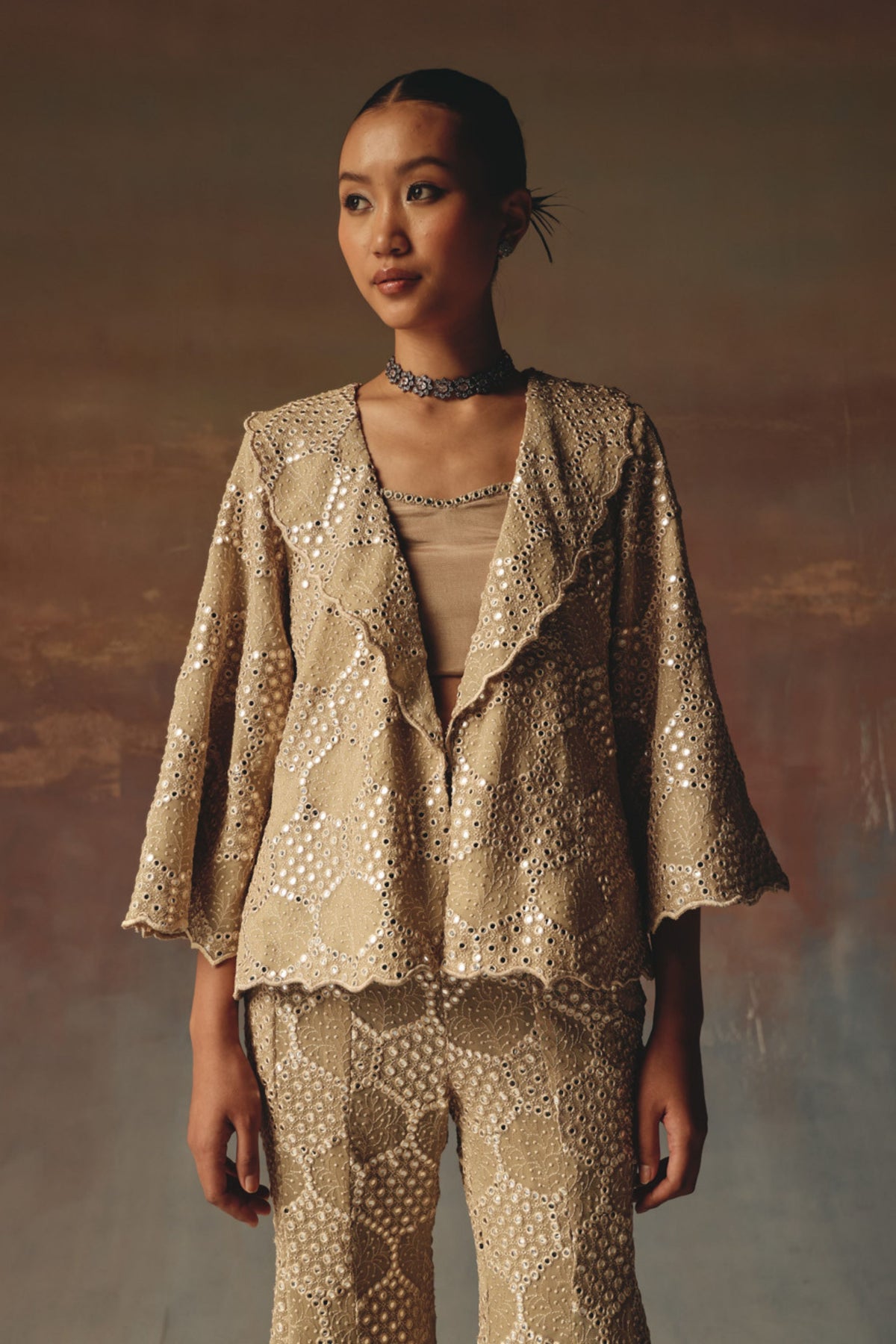 Scallop Blazer