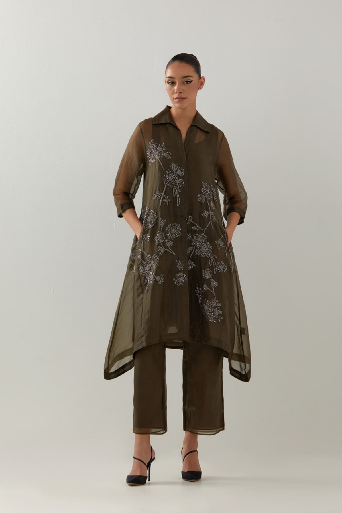 Khaki Tunic Set