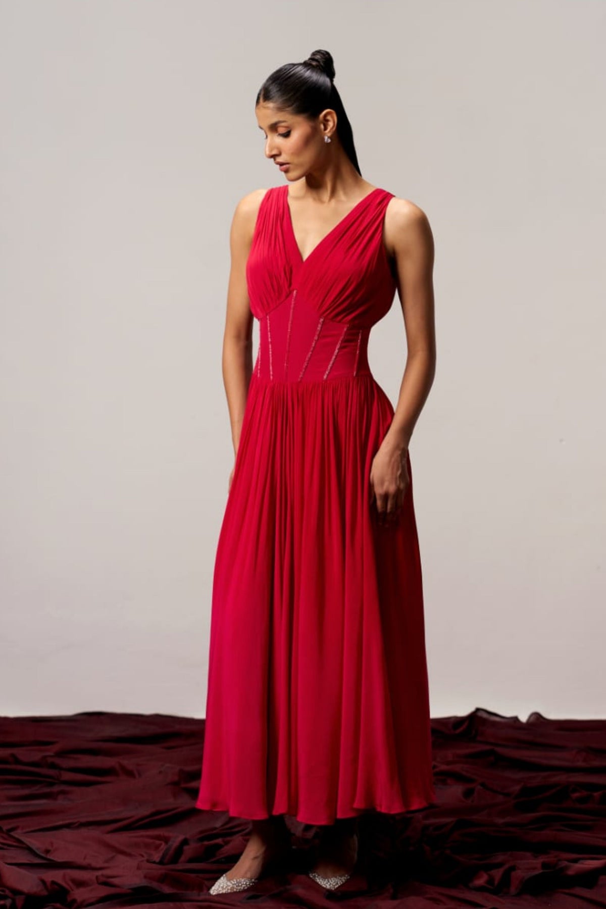 Ruby Ruched Dress