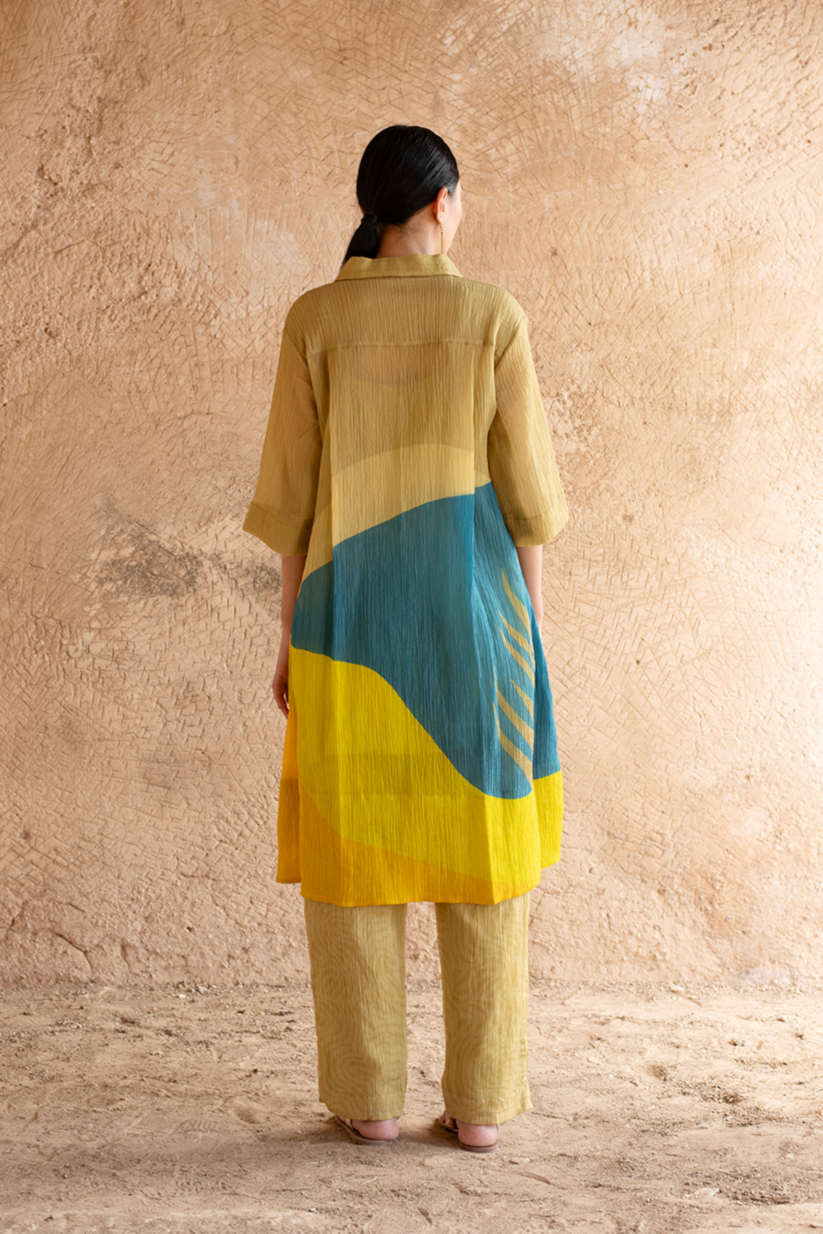 Deep Yellow Kurta Set