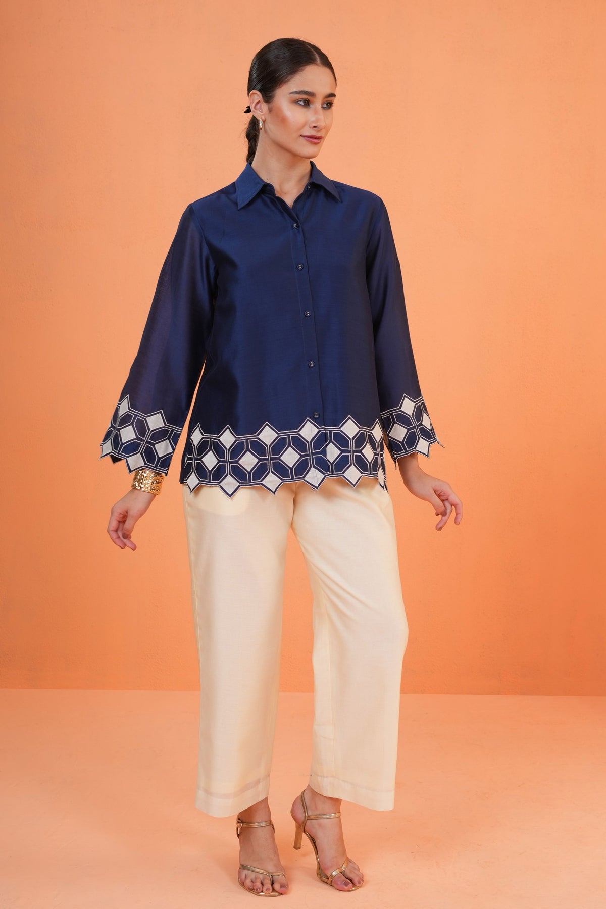 Blue Symphony Co-ord Set