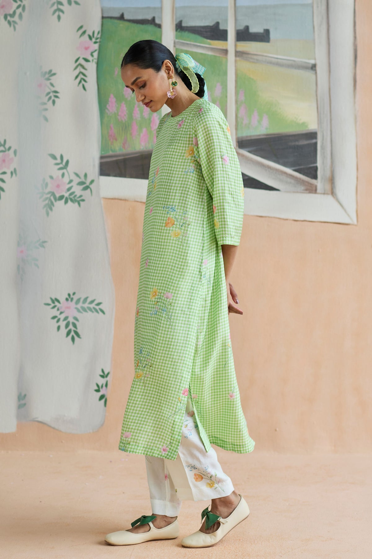 Gentle Pause Long Kurta Set