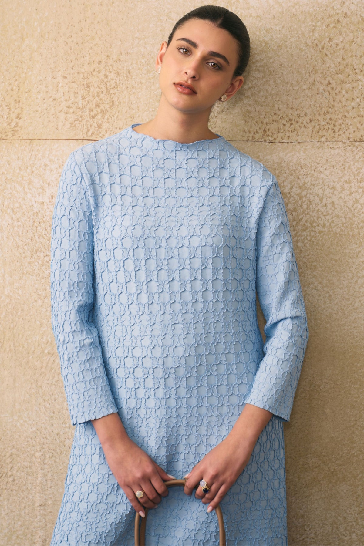 Sky Blue Cors Dress