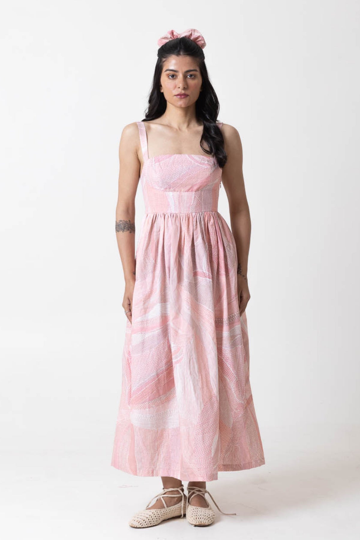 Pink Rose Dress