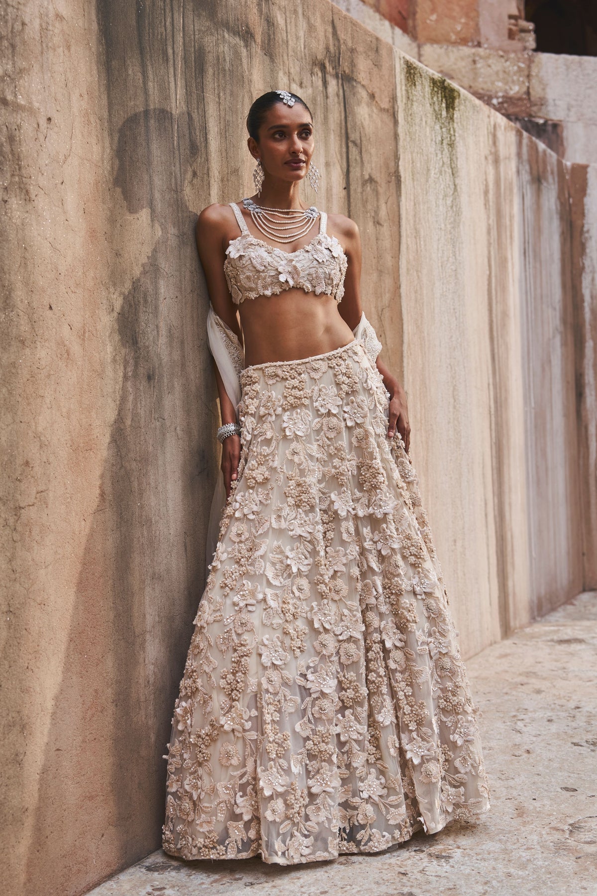Ivoria Lehenga Set