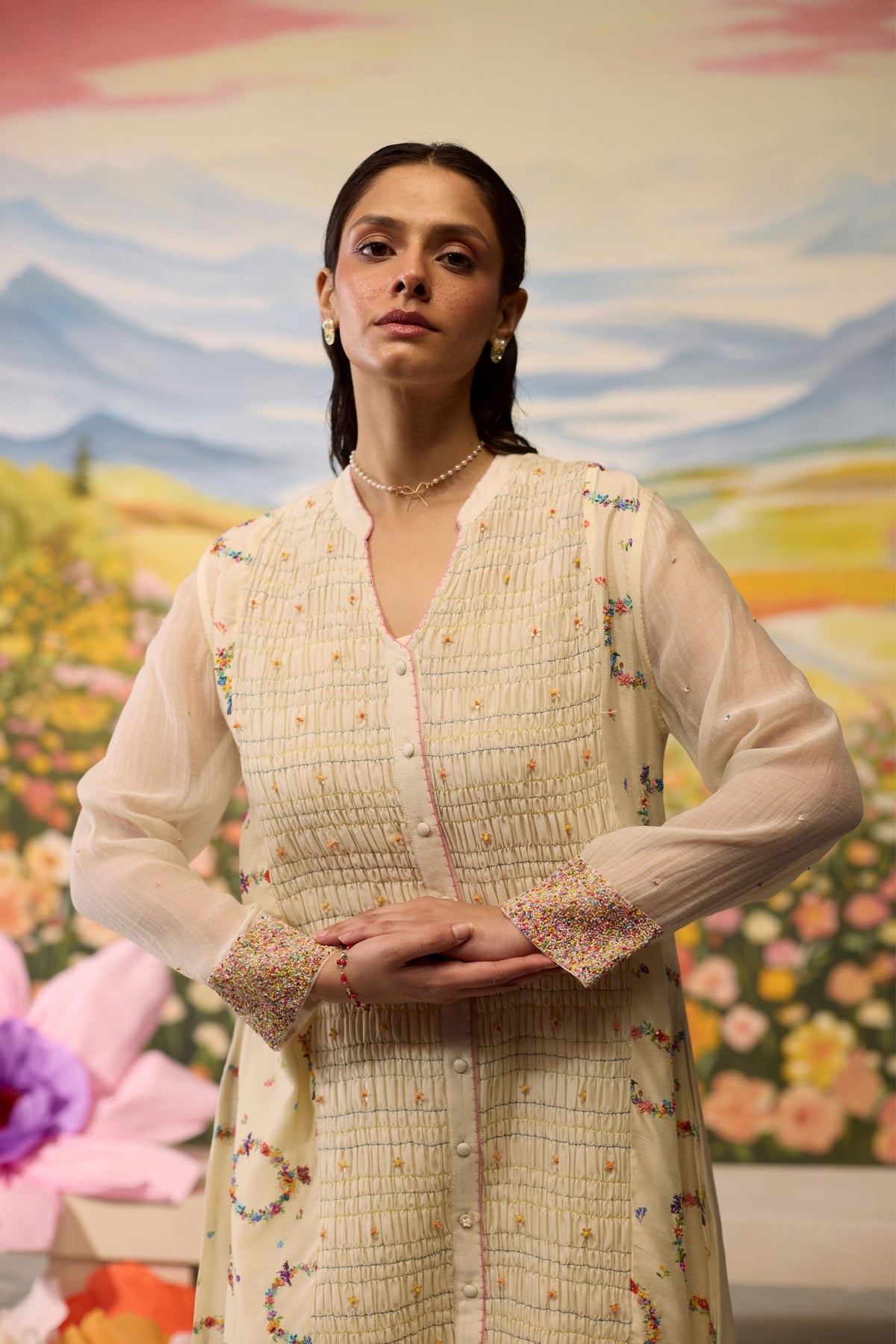 Lumina Smocked Tunic