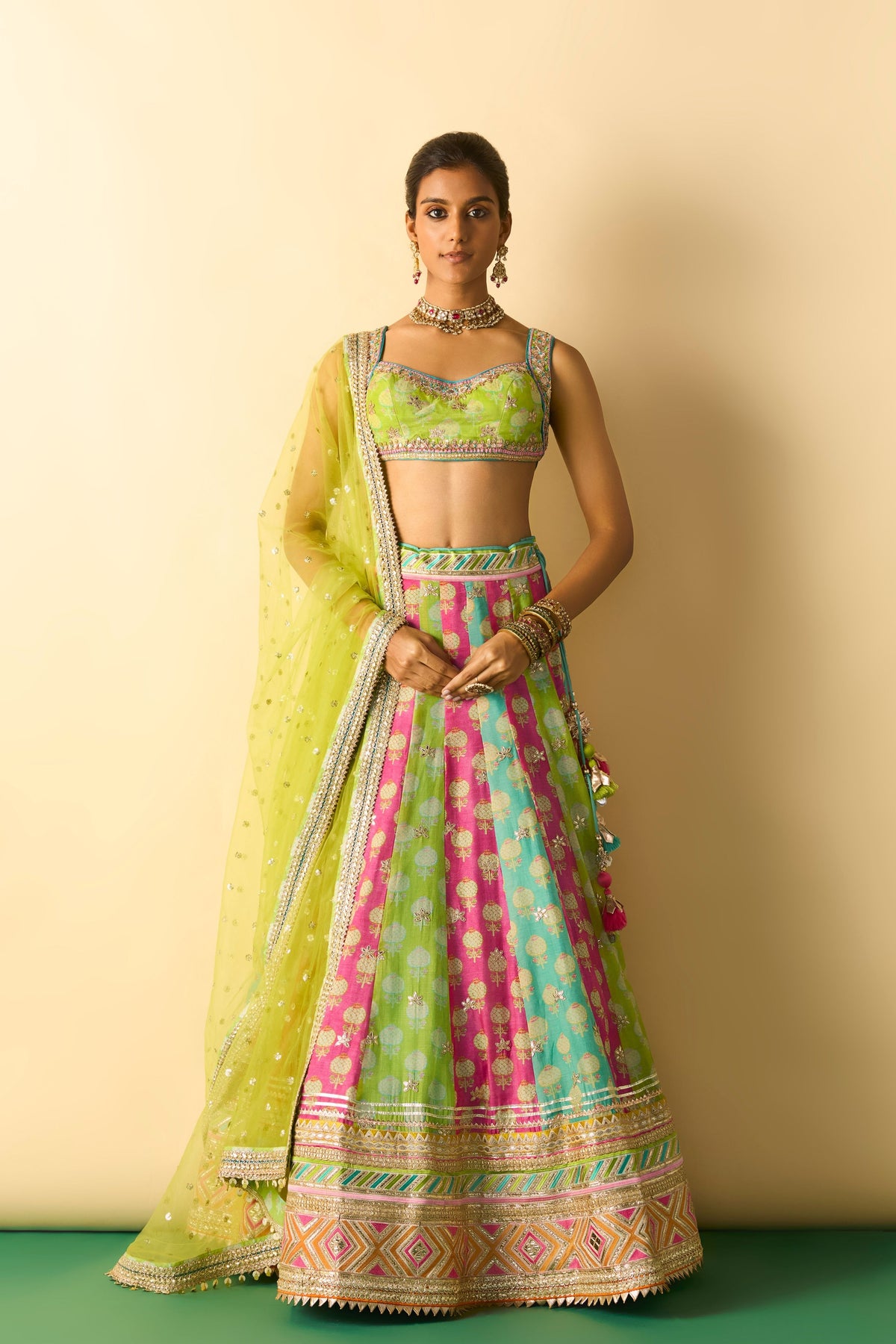 Shyama Lehenga Set