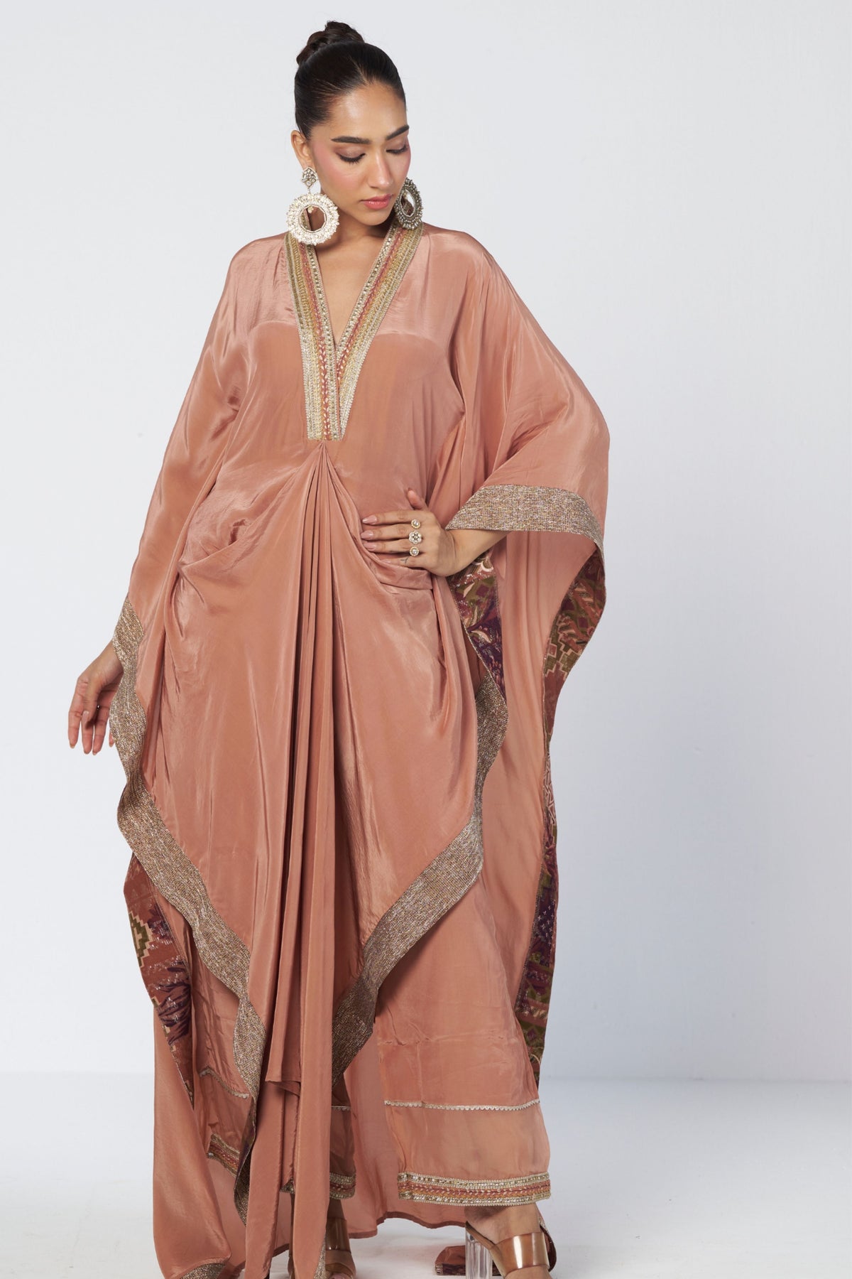 Azra Biscoff Kaftan Set