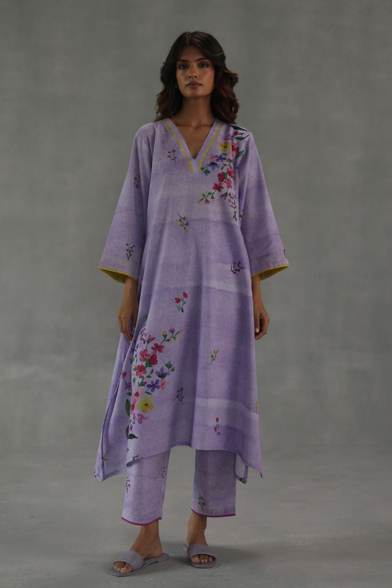 Viola Dupatta - Roza Pret - Elahe