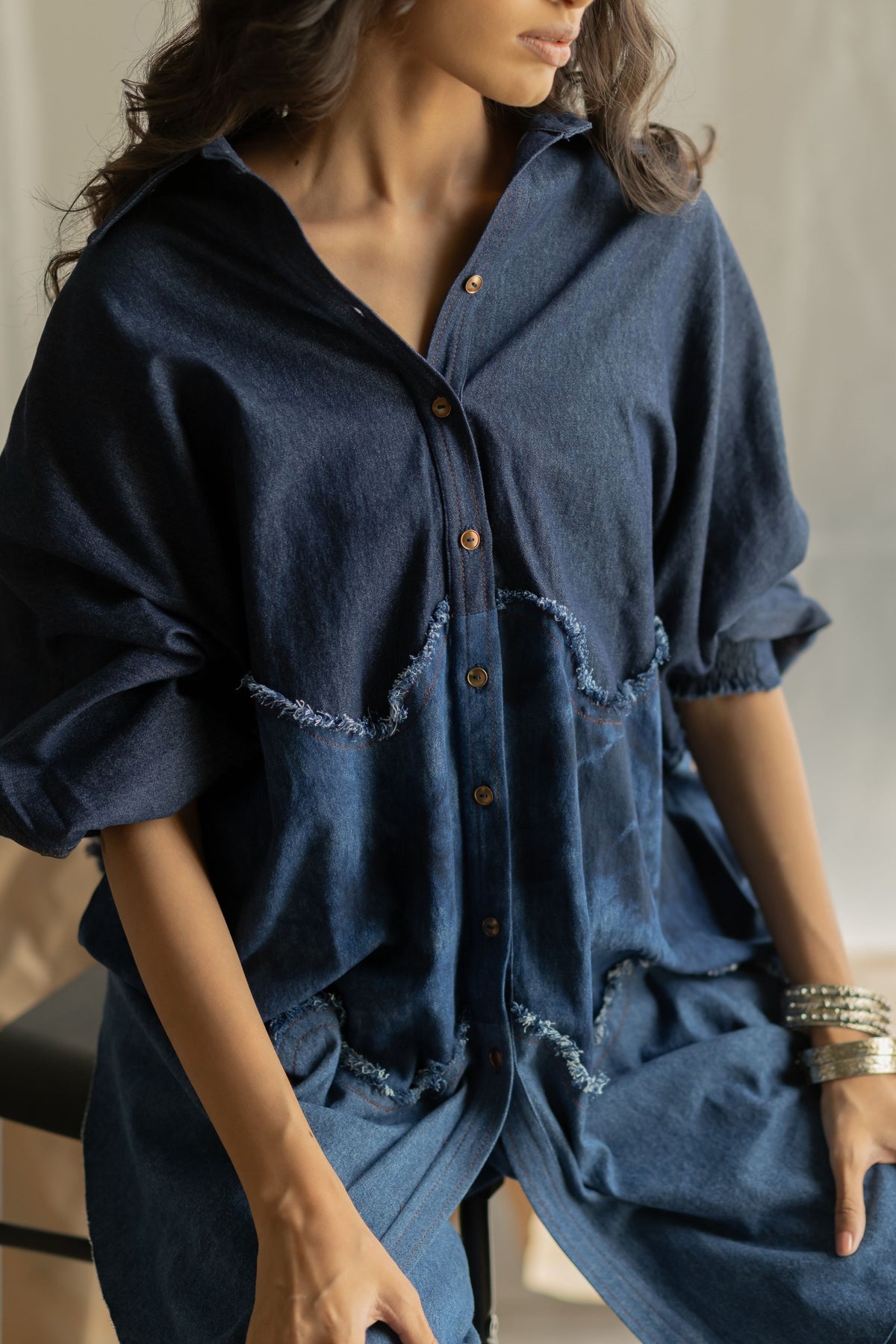 Multi Colour Tunic Shirt