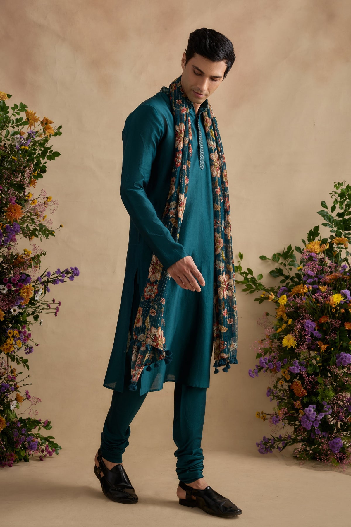 Aarush Green Kurta Set