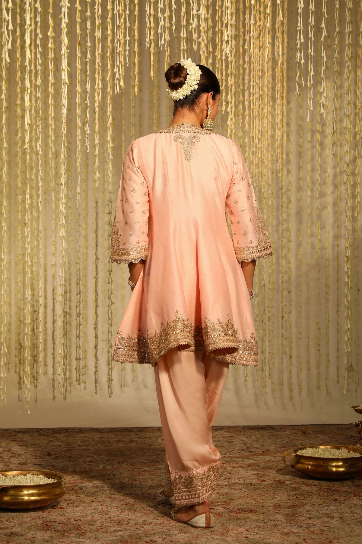 Warizah Rose Pink Salwar Set