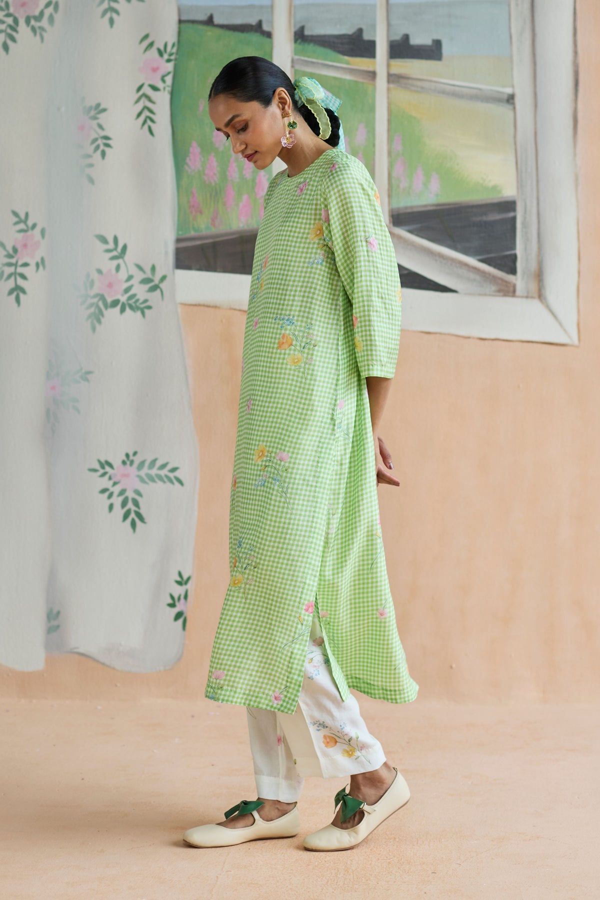 Gentle Pause Long Kurta Set