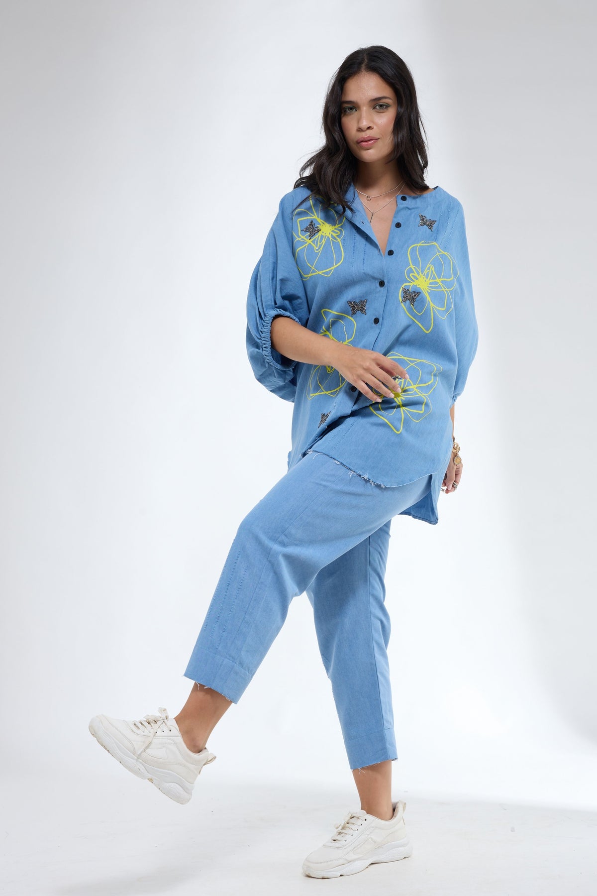 Blue Denim Co-Ord Set