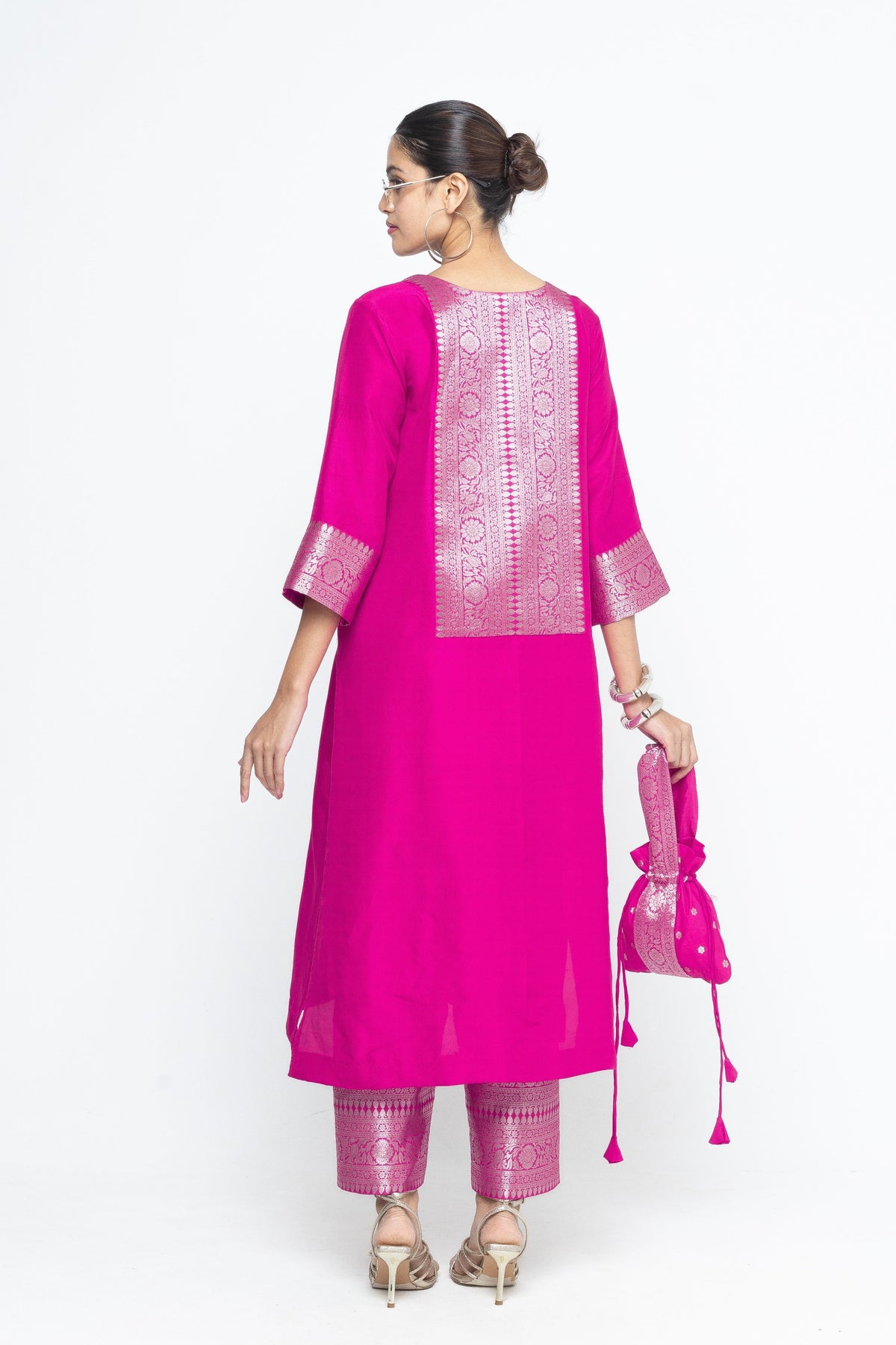 Seher Pink Kurta  Set