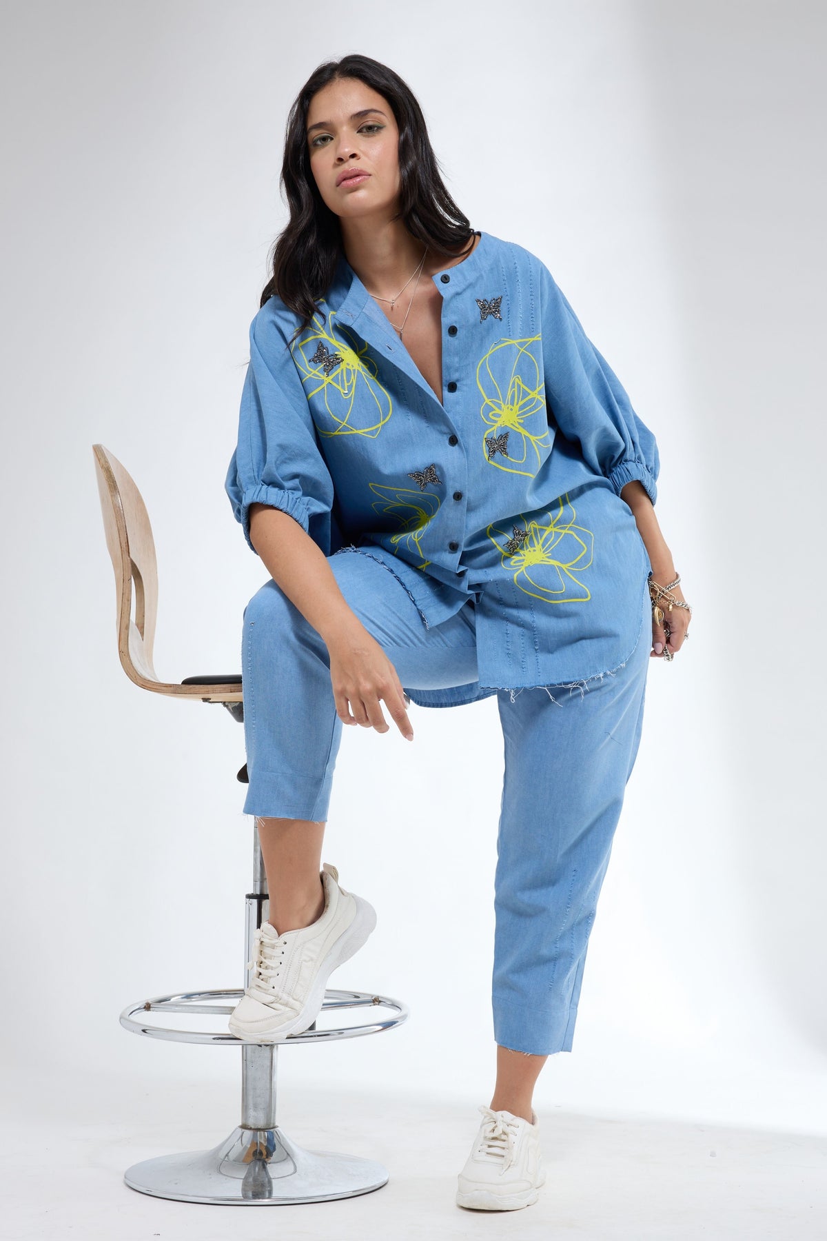 Blue Denim Co-Ord Set