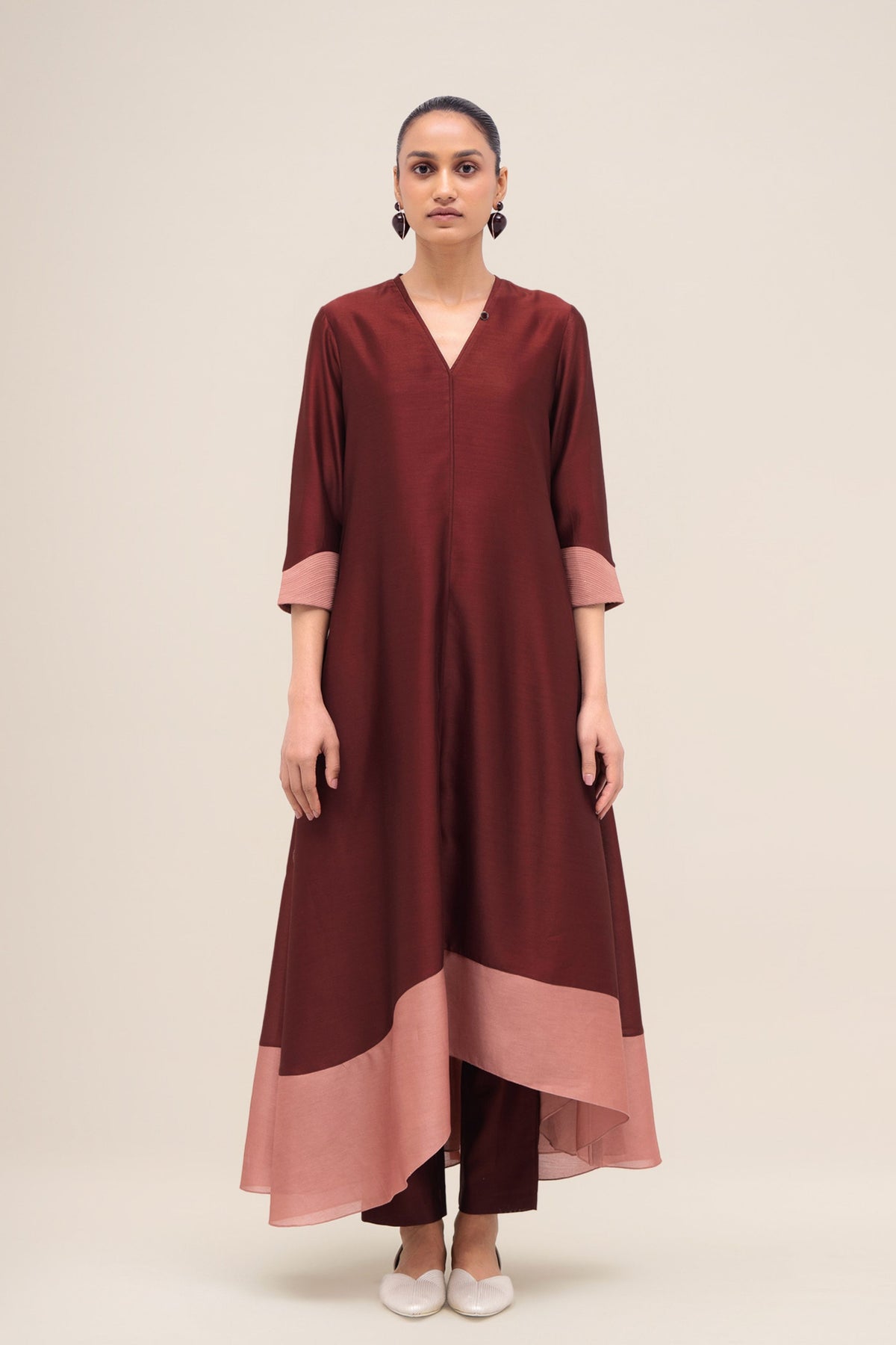 Sama Brick Kurta Set