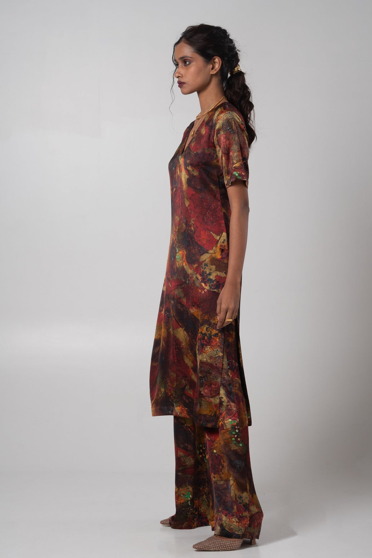 Sepia Tunic Set