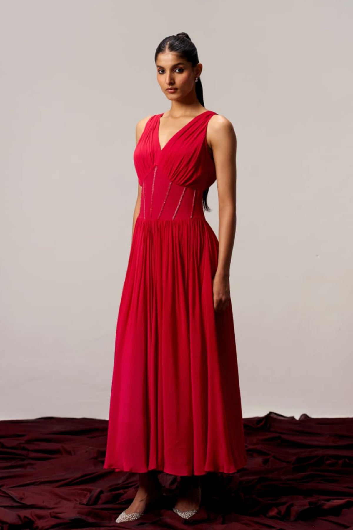Ruby Ruched Dress