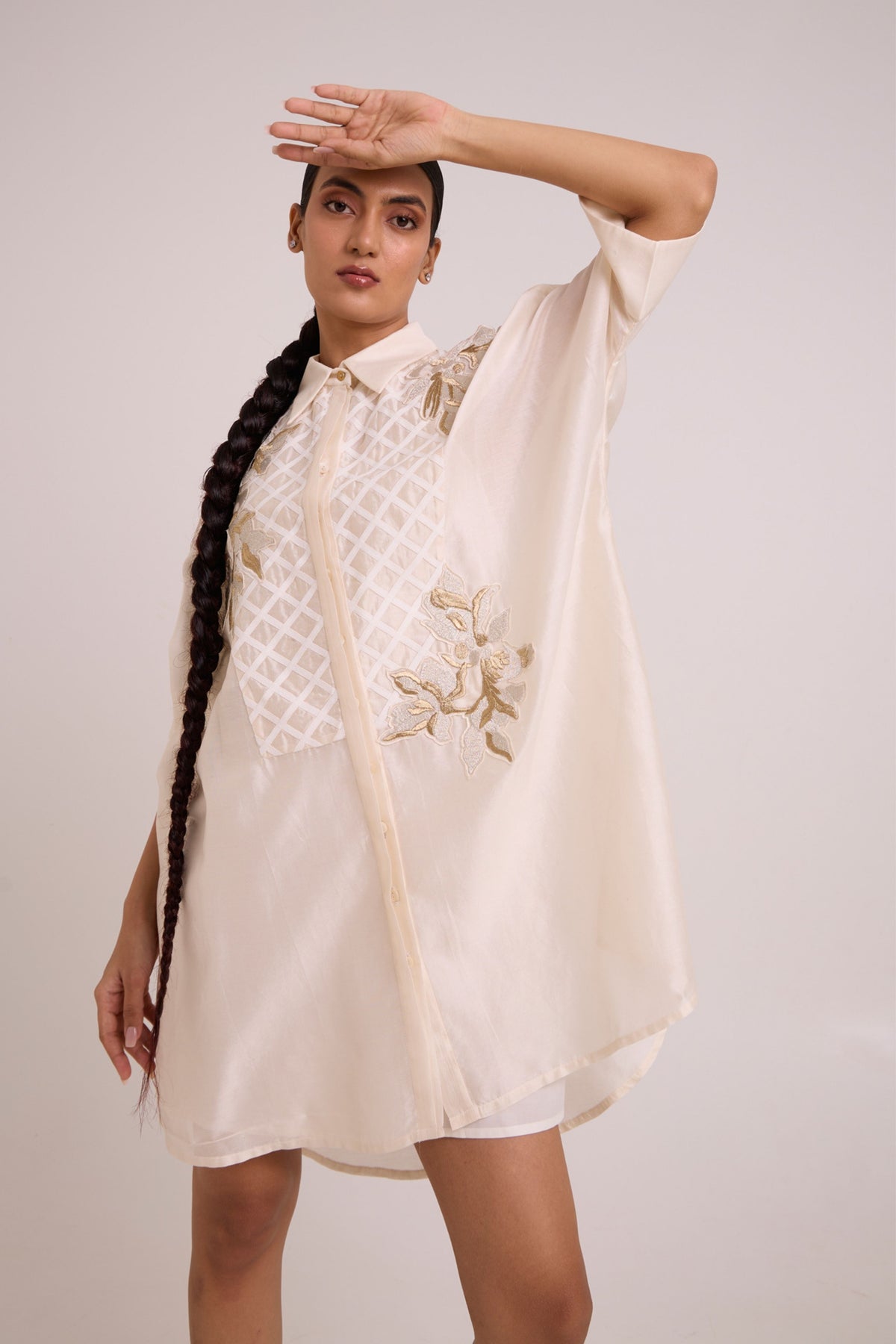 Mimiivory Framed Shirt Dress