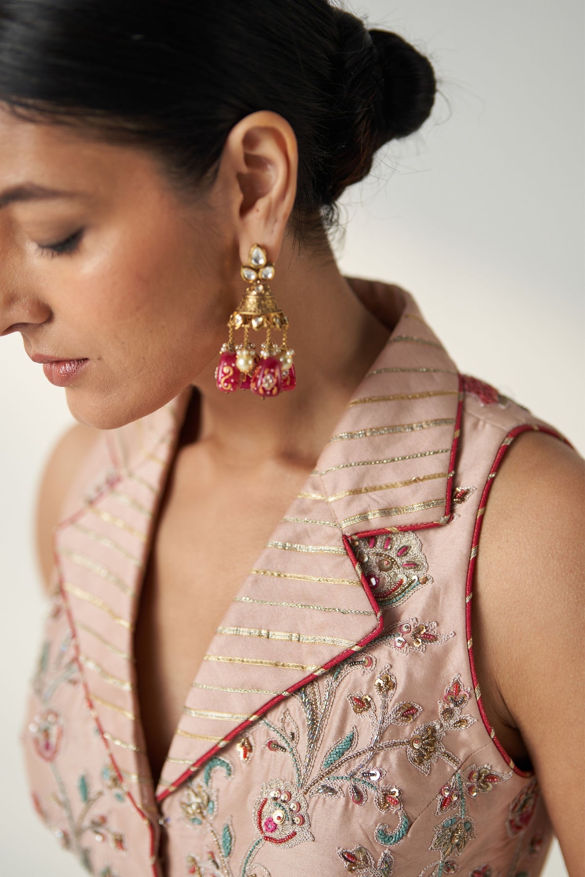 Ridhi Blush Pink Sharara Set