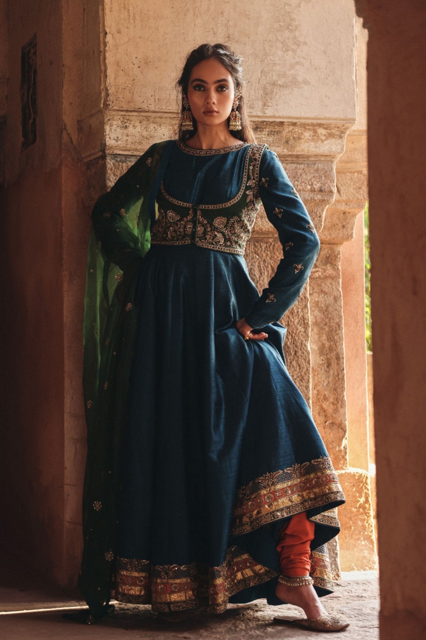 Rangrez Anarkali Set - Kainaat Uppal - Elahe