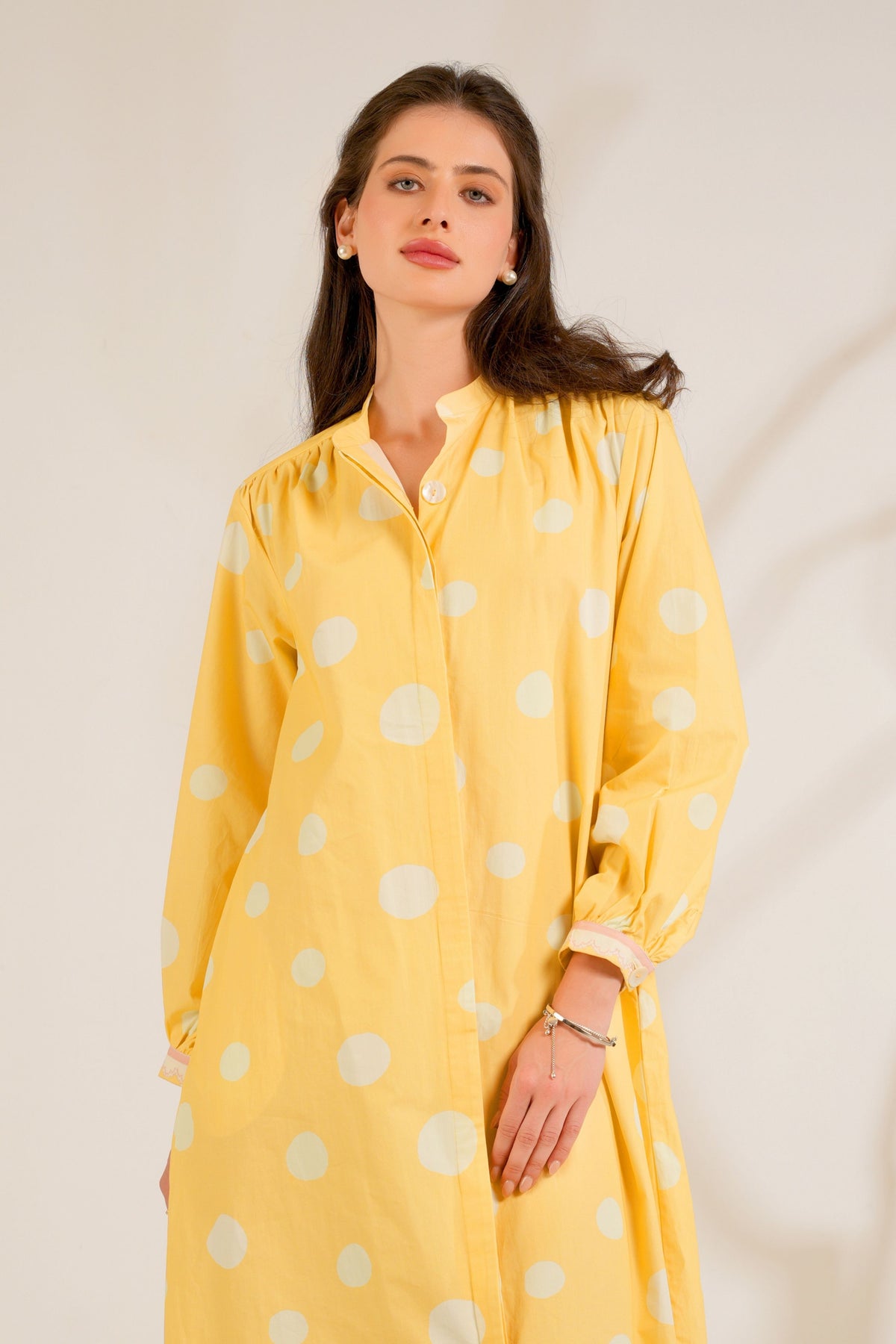 Lemon Sorbet Shirt Dress