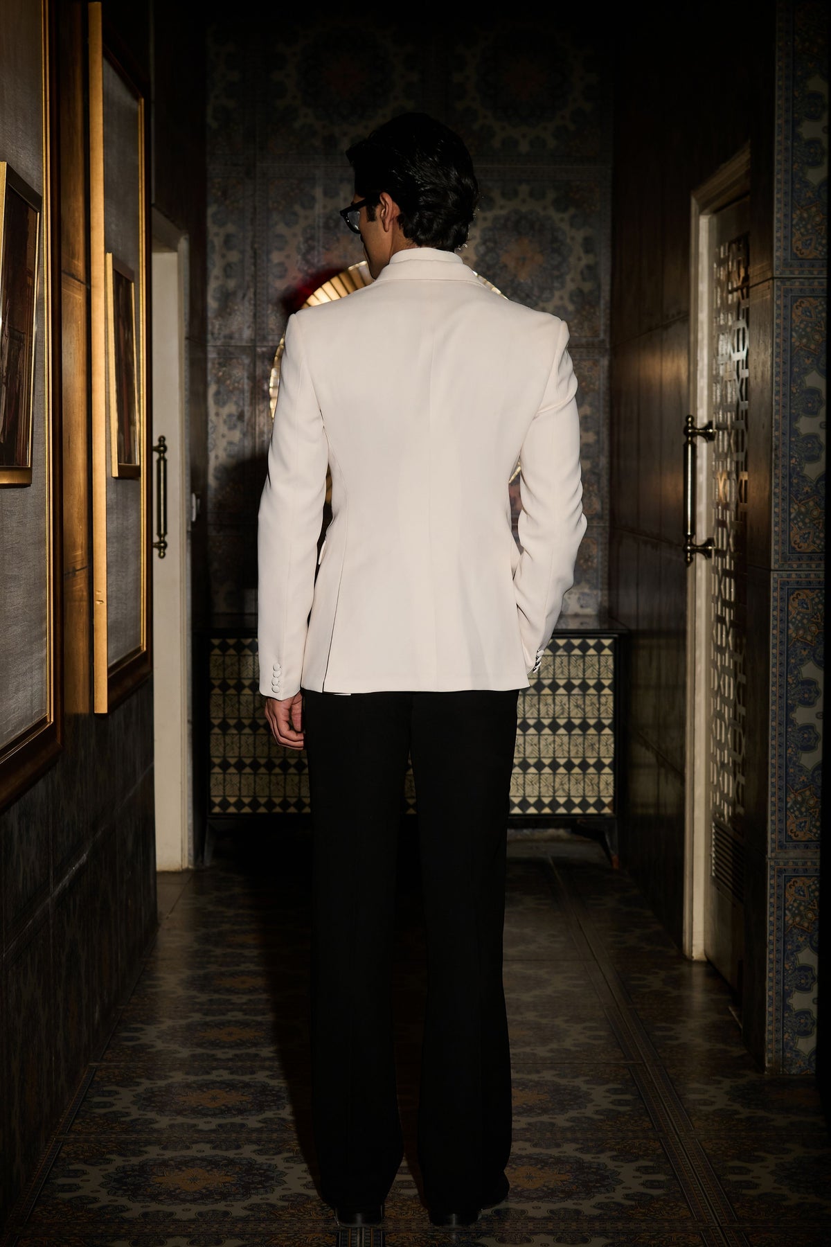 Ivory Arc Tuxedo Set
