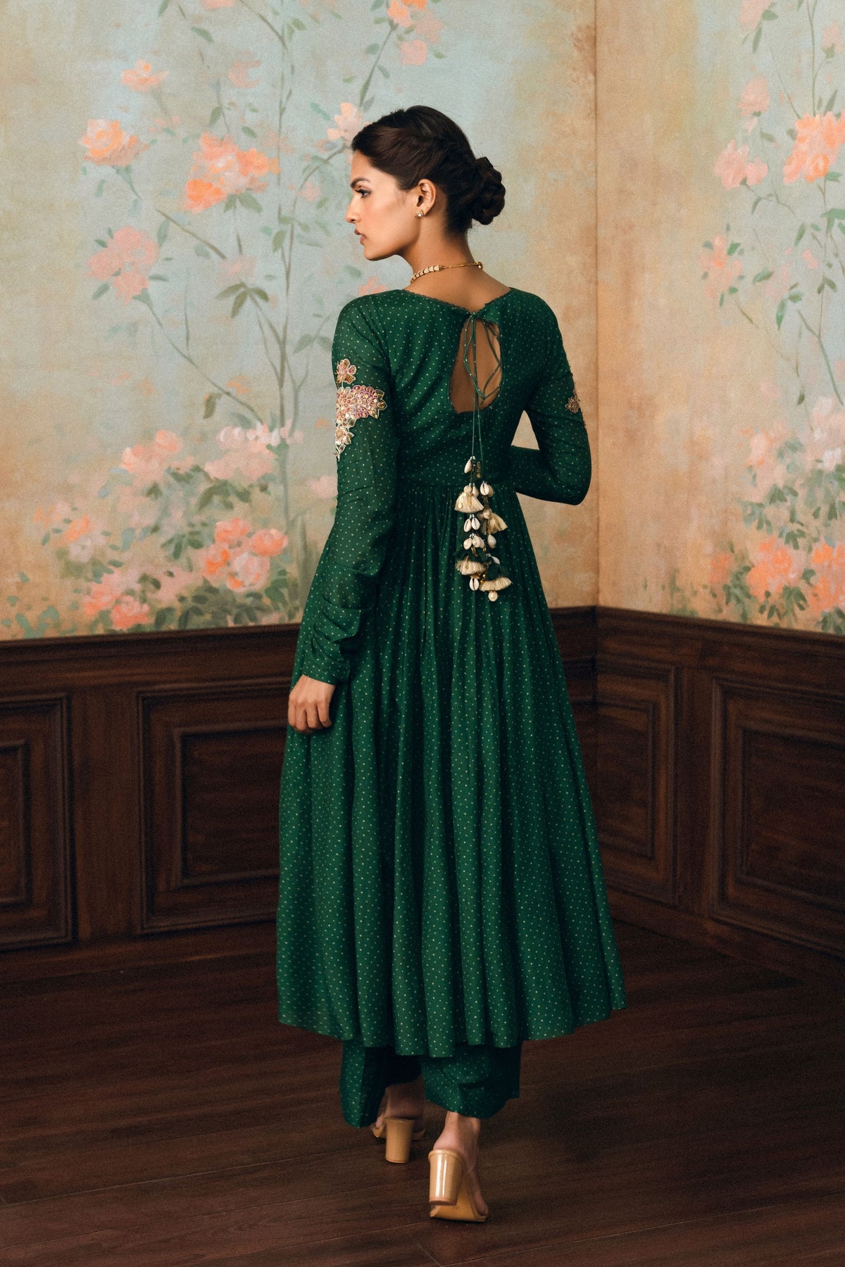 Henna Anarkali Set