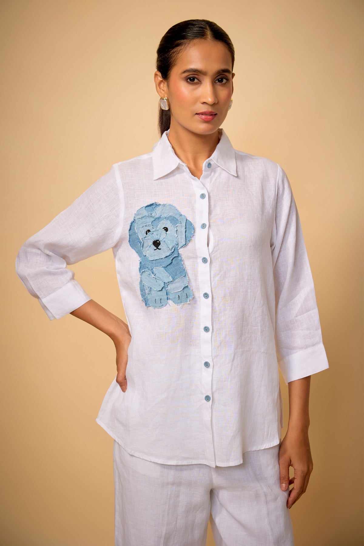 Denim Dog Shirt