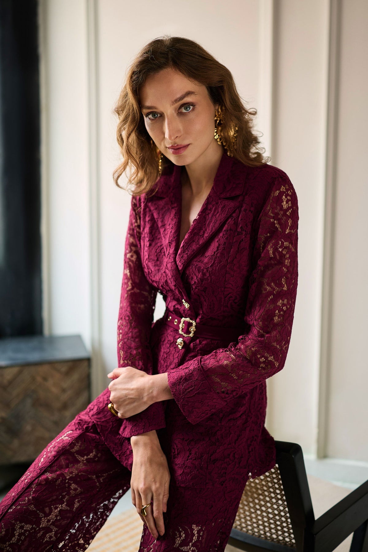 Lydia Ruby Co-ord Set