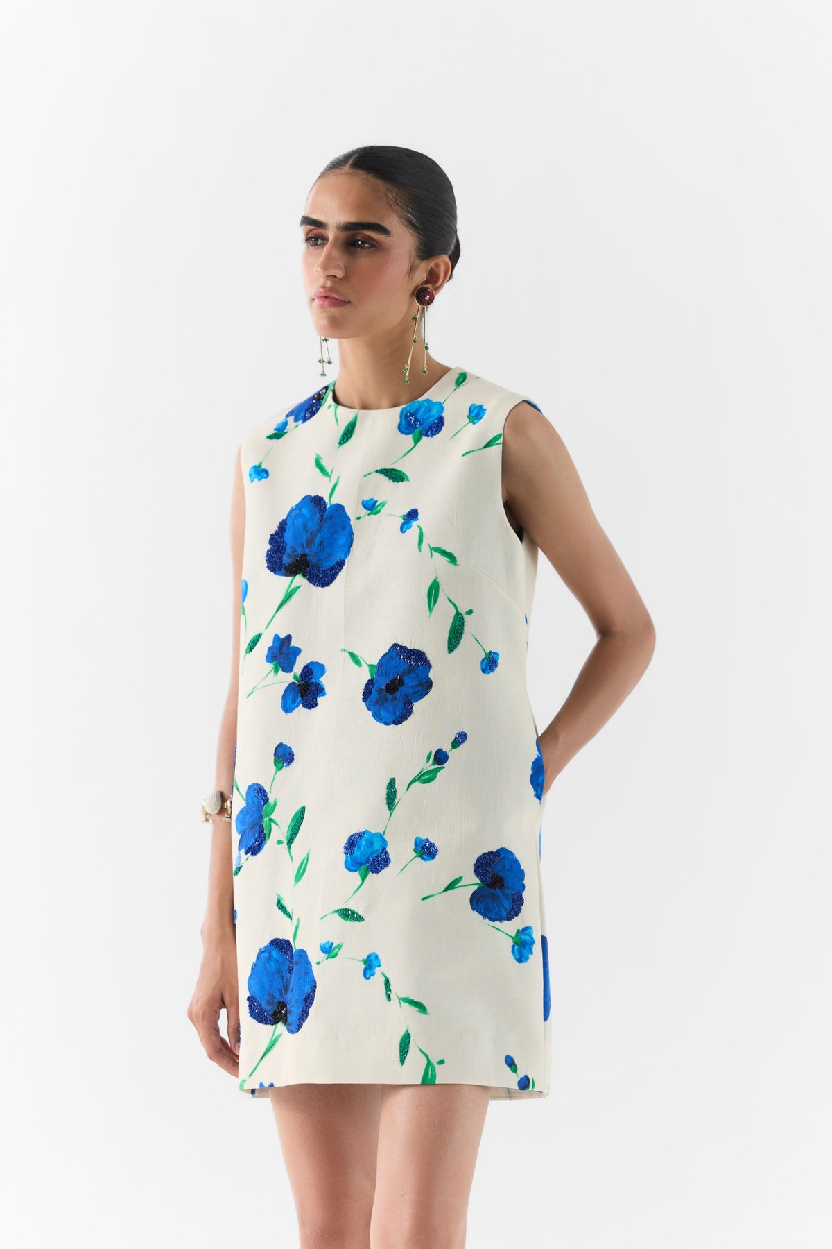 Moss Rose Short Dress