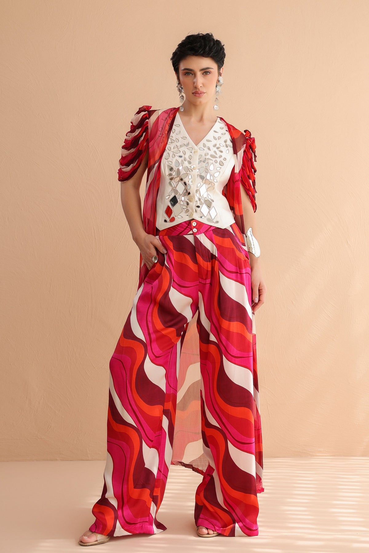Swagger Sheesha Koti Jacket Set