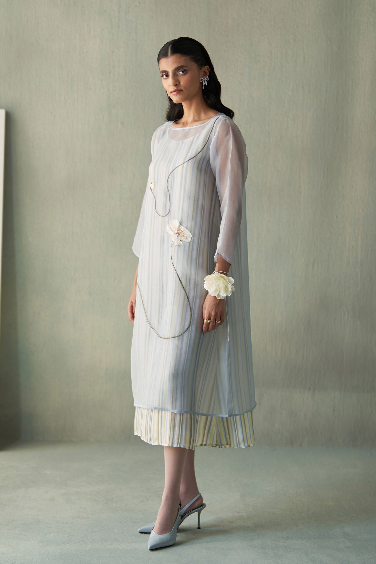 Sunrise Sky Layered Dress