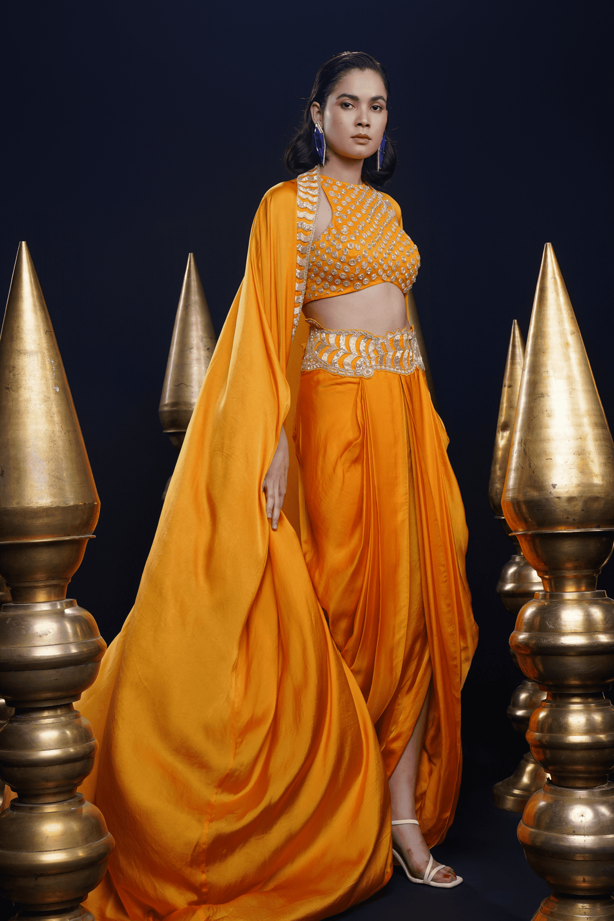 Harini Cape Set