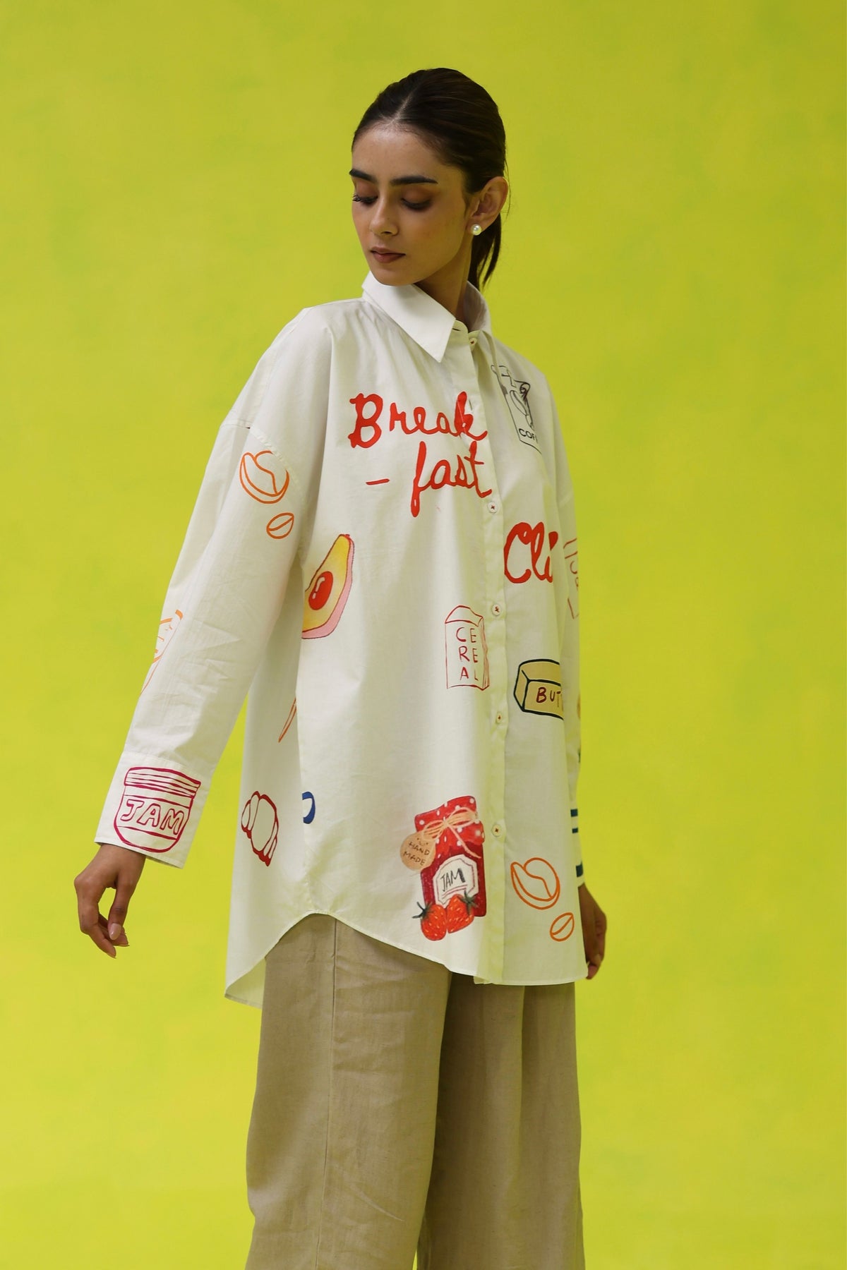 Breakfast Club  Oversized Shirt