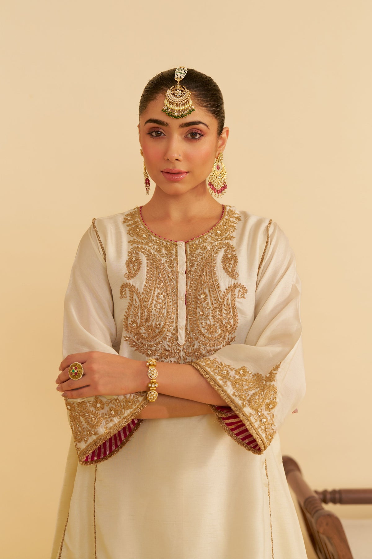 Ayra Ivory Salwar Set