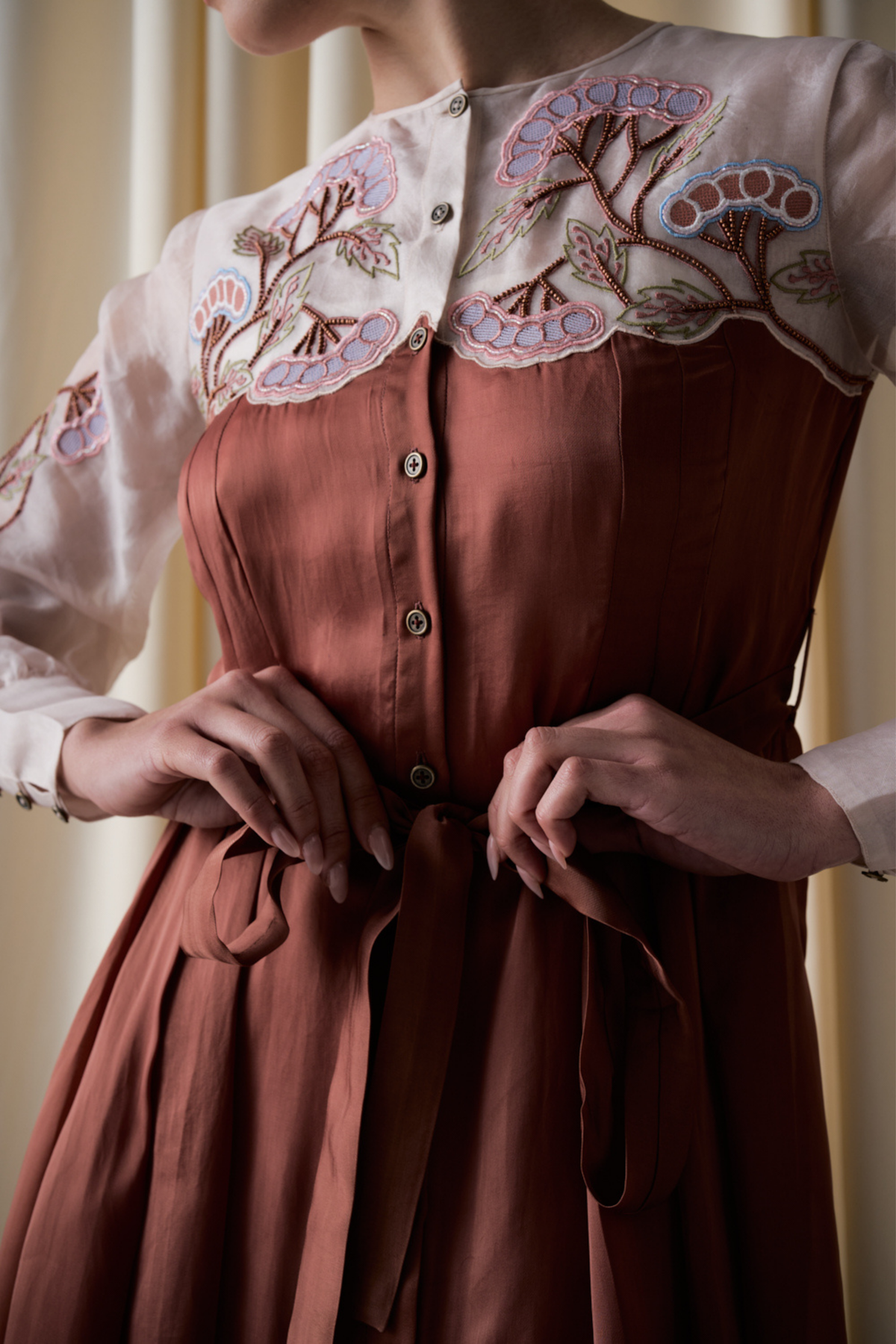 Rustwood Grape Dress