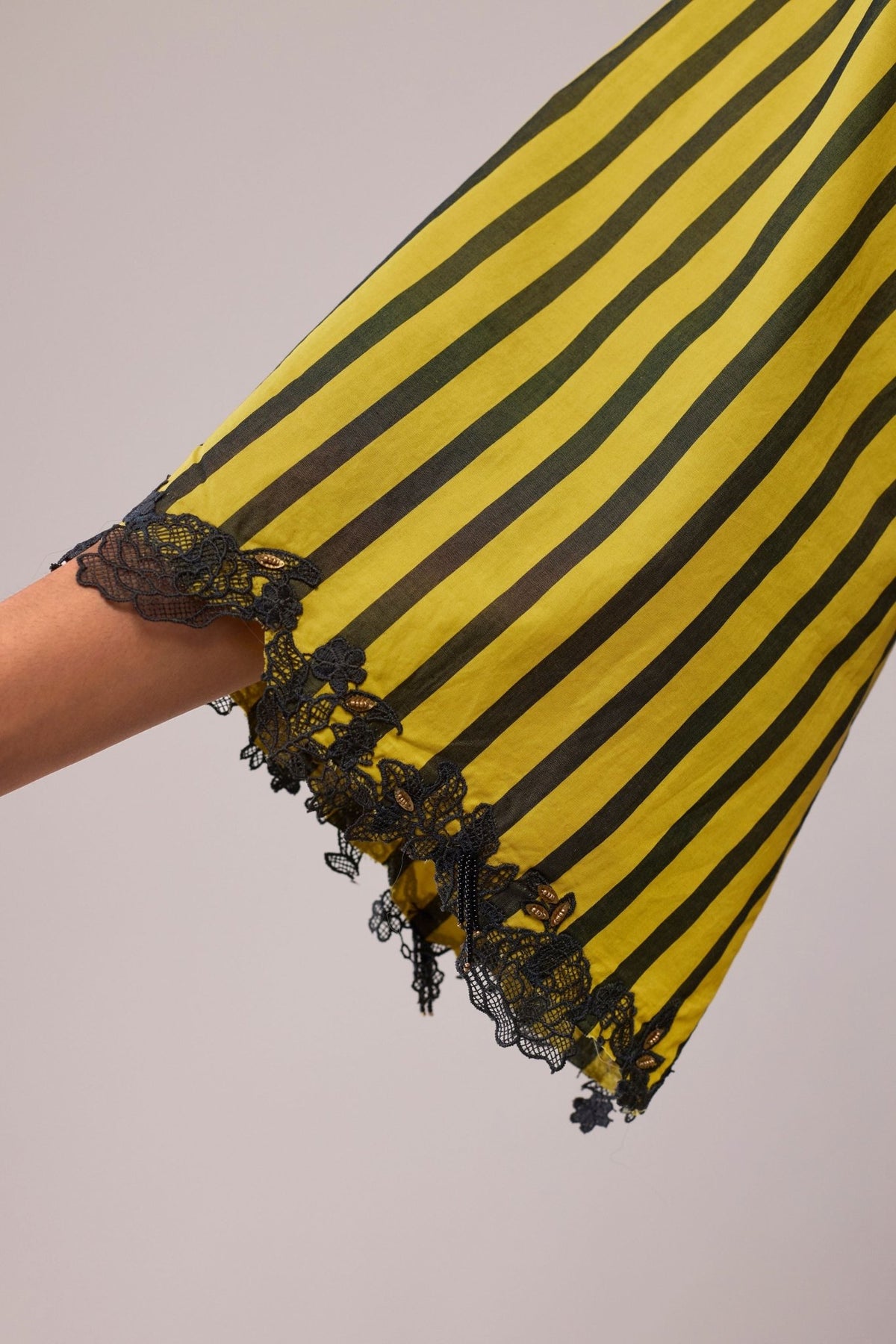 Neesa Mustard Beige Dress