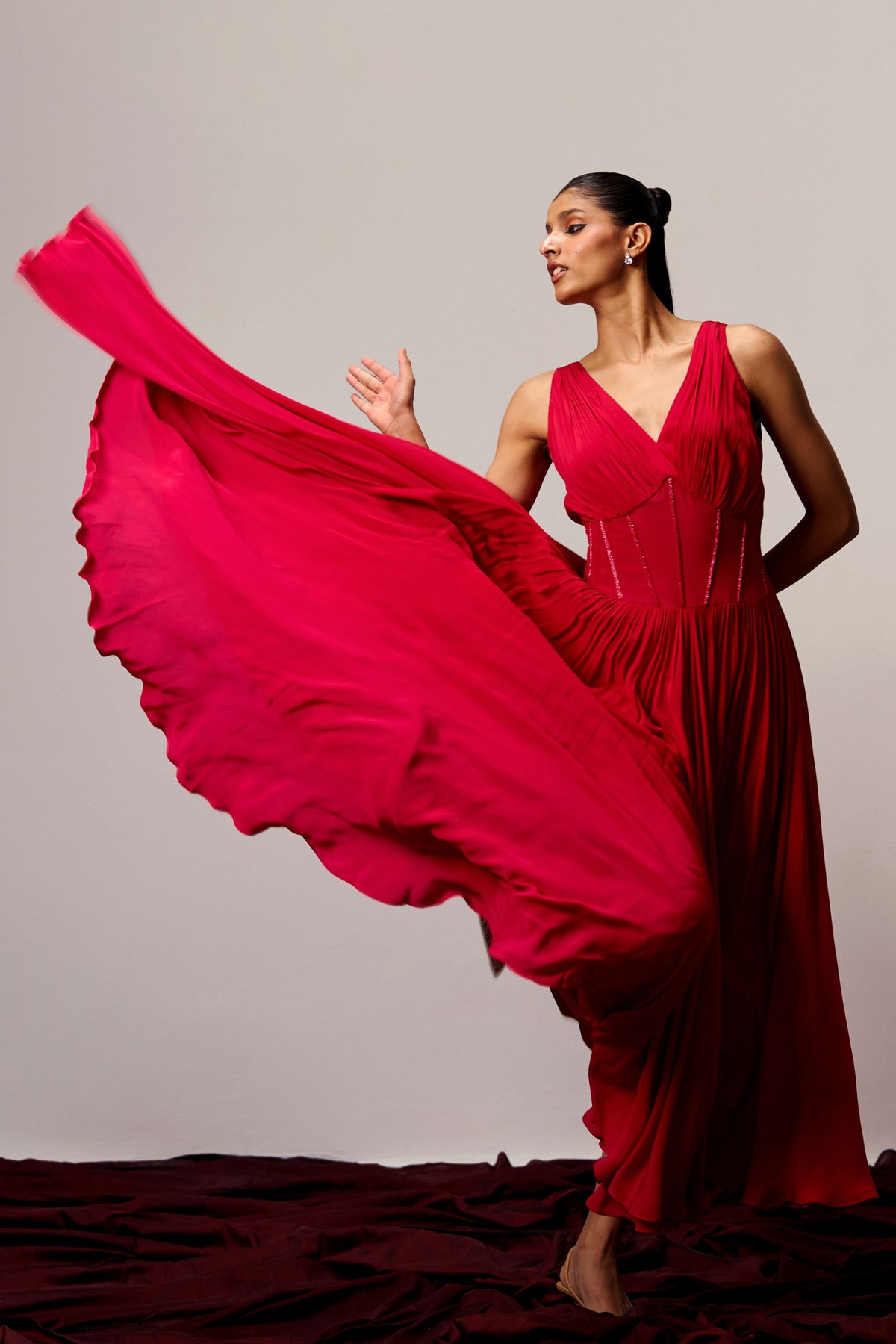 Ruby Ruched Dress