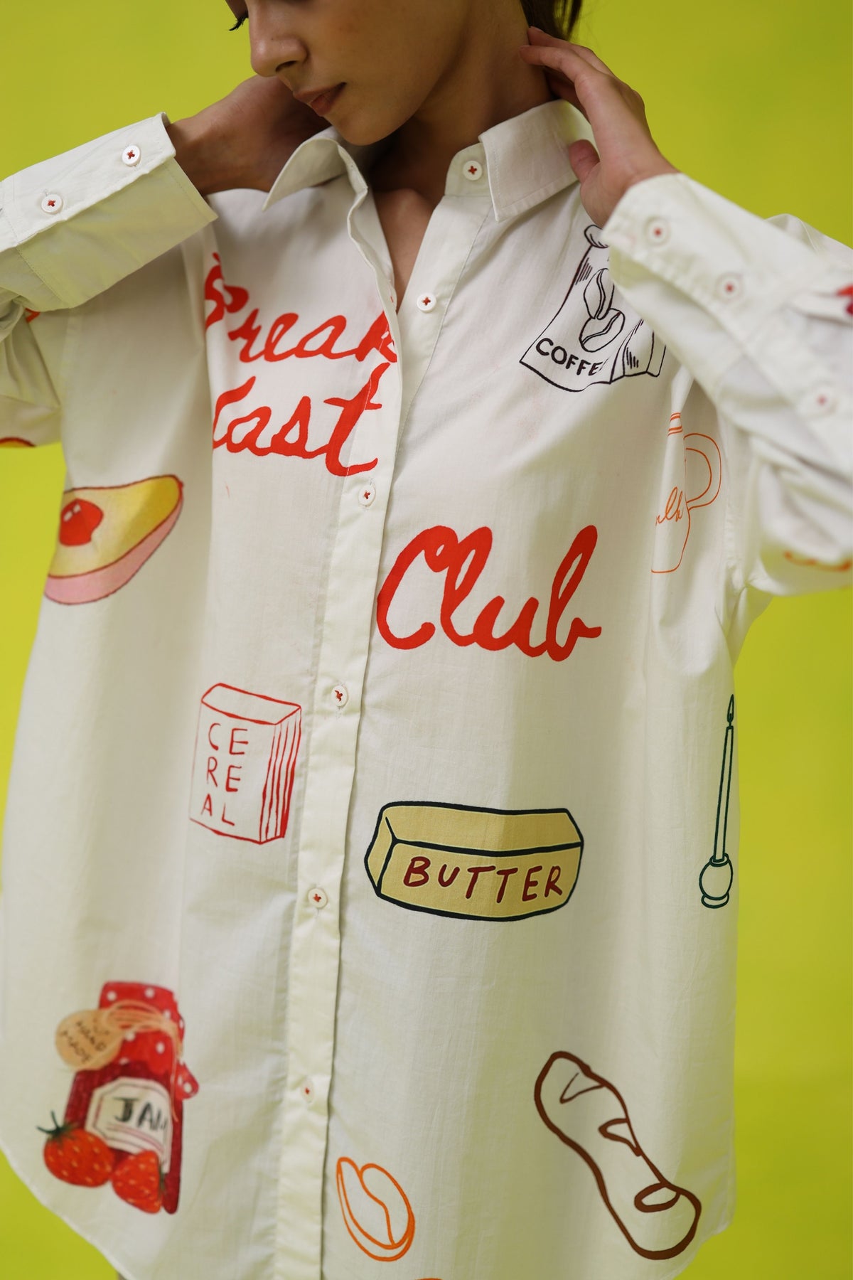 Breakfast Club  Oversized Shirt